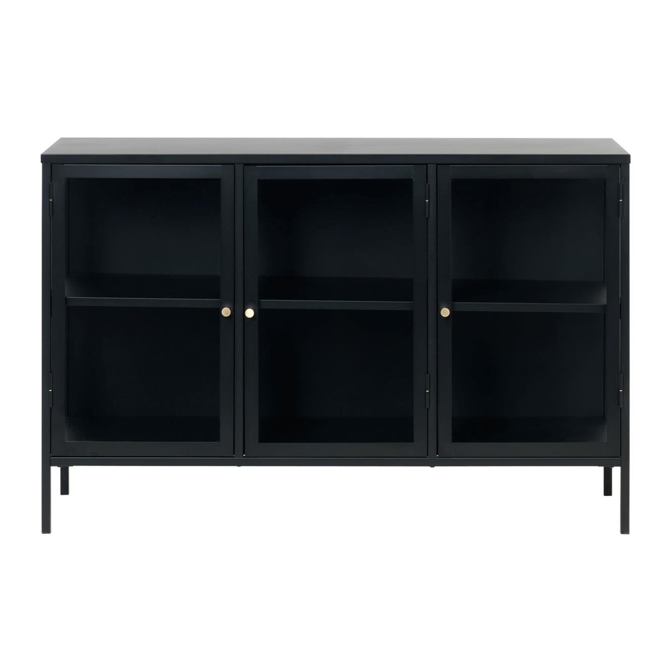 by fonQ Fort Dressoir 3-Deurs - Zwart