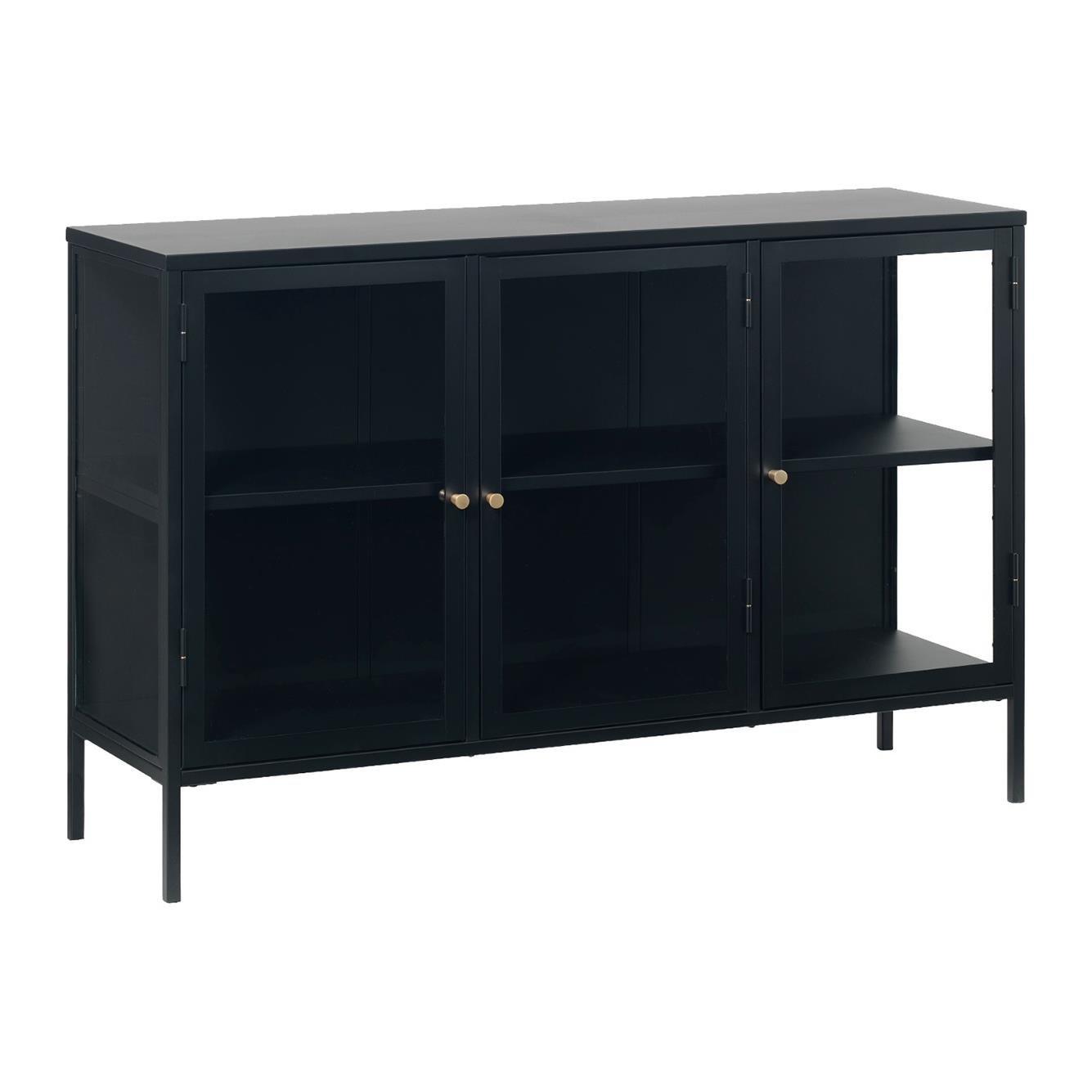 by fonQ Fort Dressoir 3-Deurs - Zwart