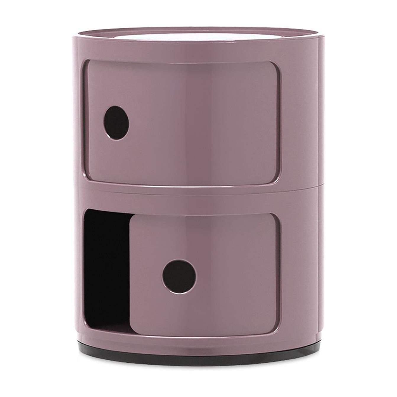 Kartell Componibili Kast - 2 Modules - Mauve