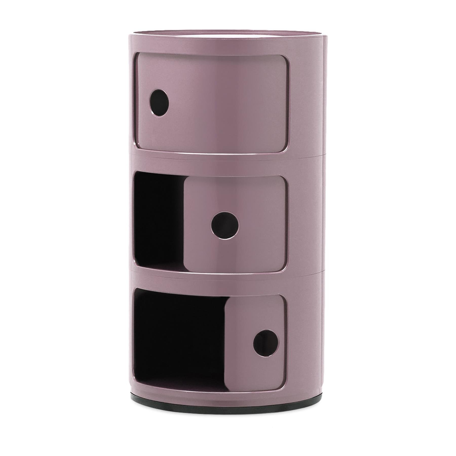 Kartell Componibili Kast - 3 Modules - Mauve