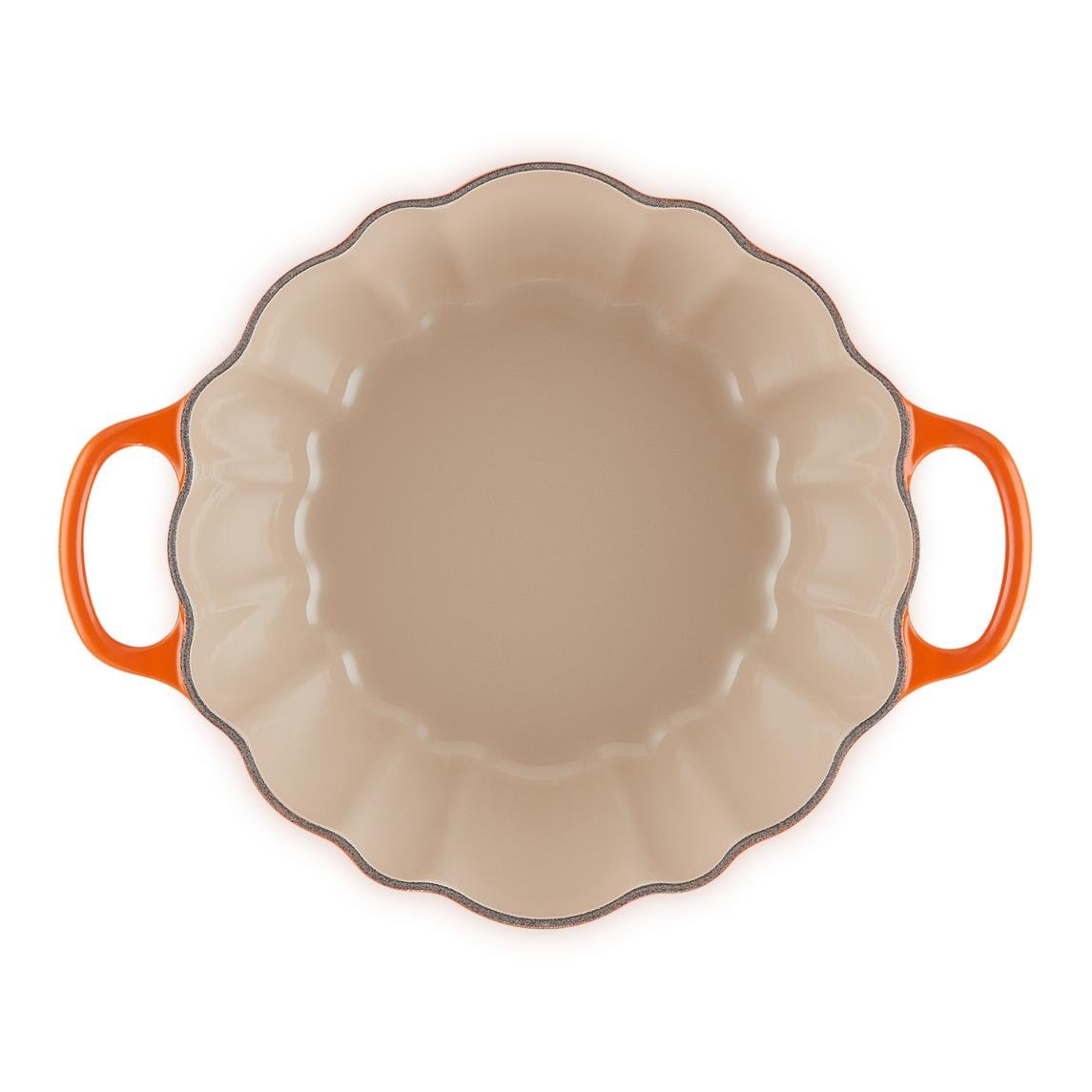 Le Creuset Signature Pompoen Braad/Stoofpan Ø 24 cm - Oranjerood