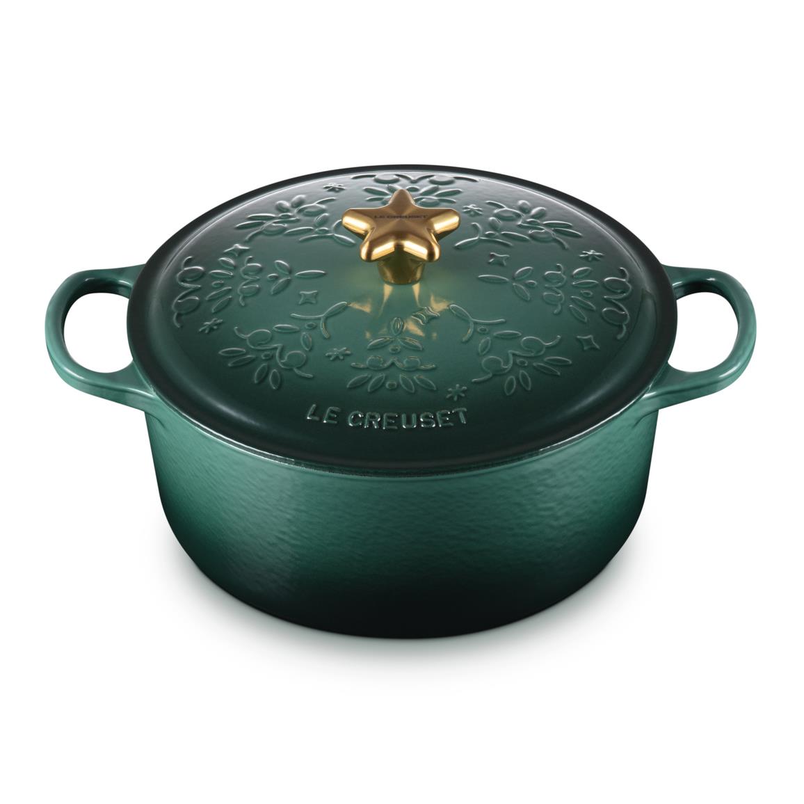 Le Creuset Signature Kerst Braad/Stoofpan Ø 24 cm - Artichaut