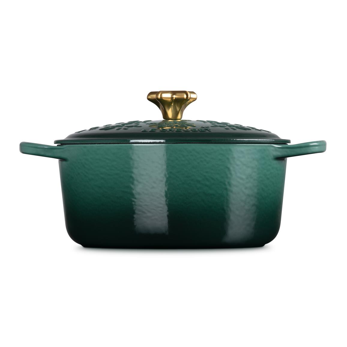 Le Creuset Signature Kerst Braad/Stoofpan Ø 24 cm - Artichaut