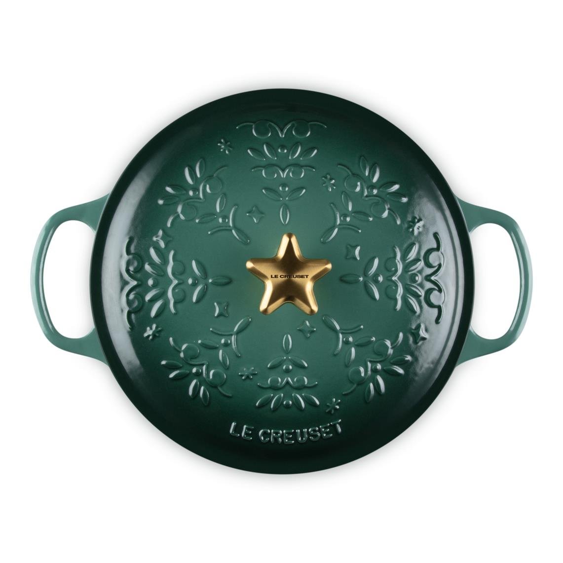 Le Creuset Signature Kerst Braad/Stoofpan Ø 24 cm - Artichaut