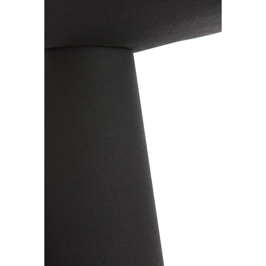 Light & Living Light&living Bijzettafel 45x45x59 cm ABALA mat zwart
