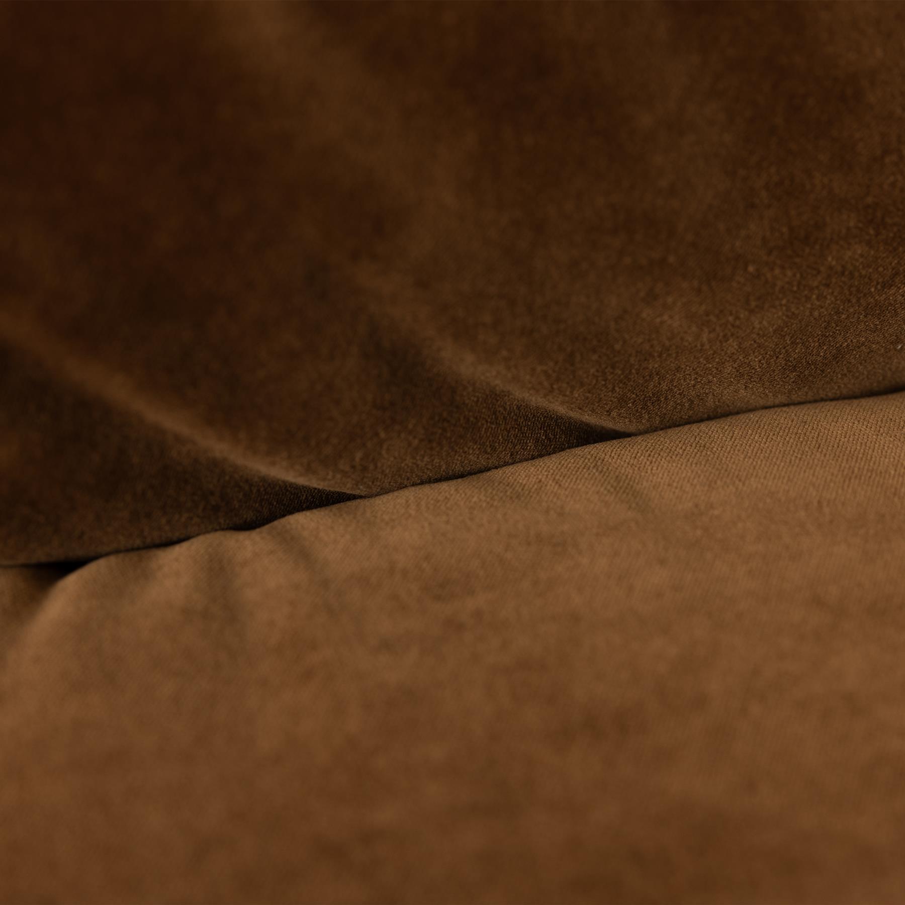 HKliving Arc Lounge Fauteuil Royal Velvet - Caramel