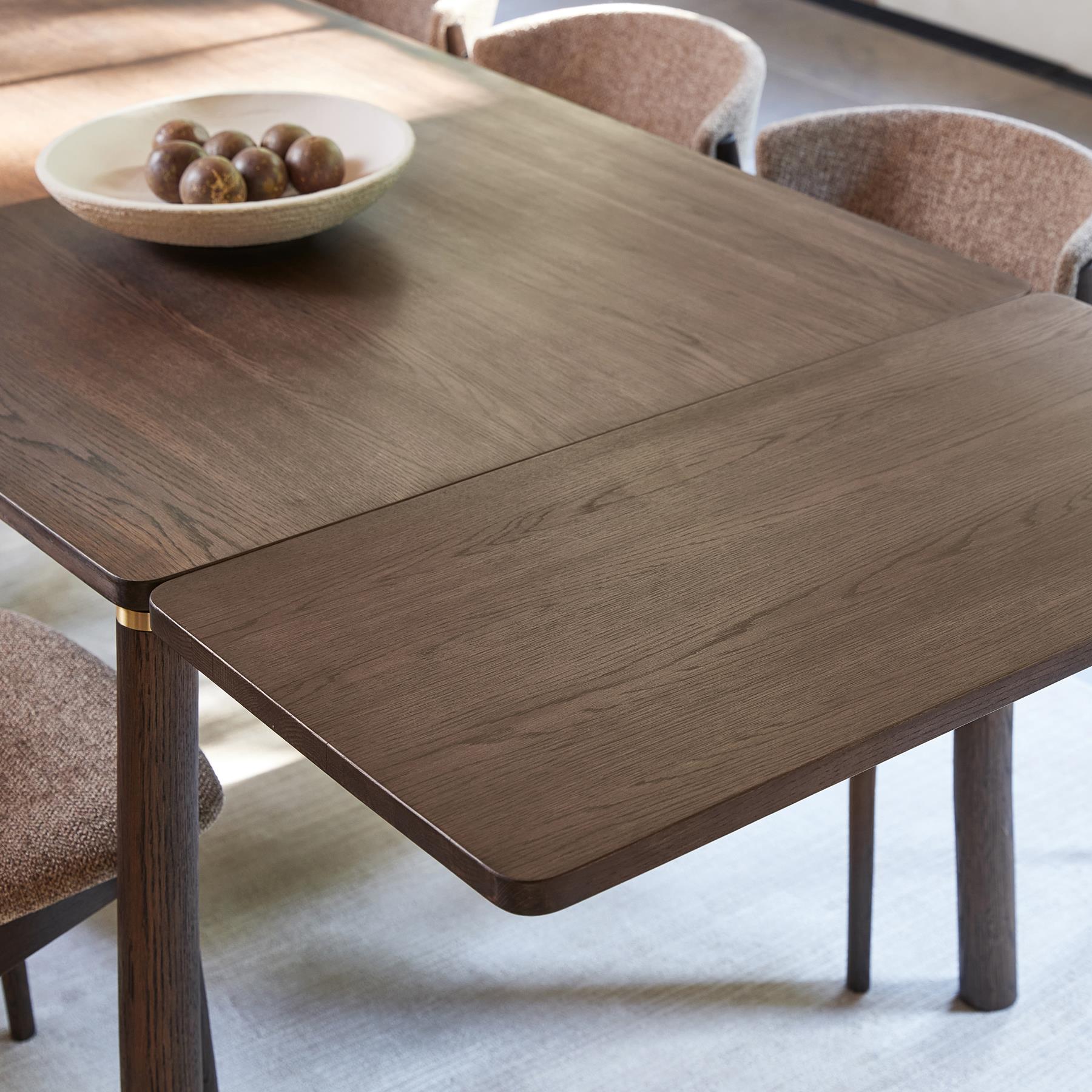 by fonQ Robine Verlengblad Eettafel - Espresso - 1st.