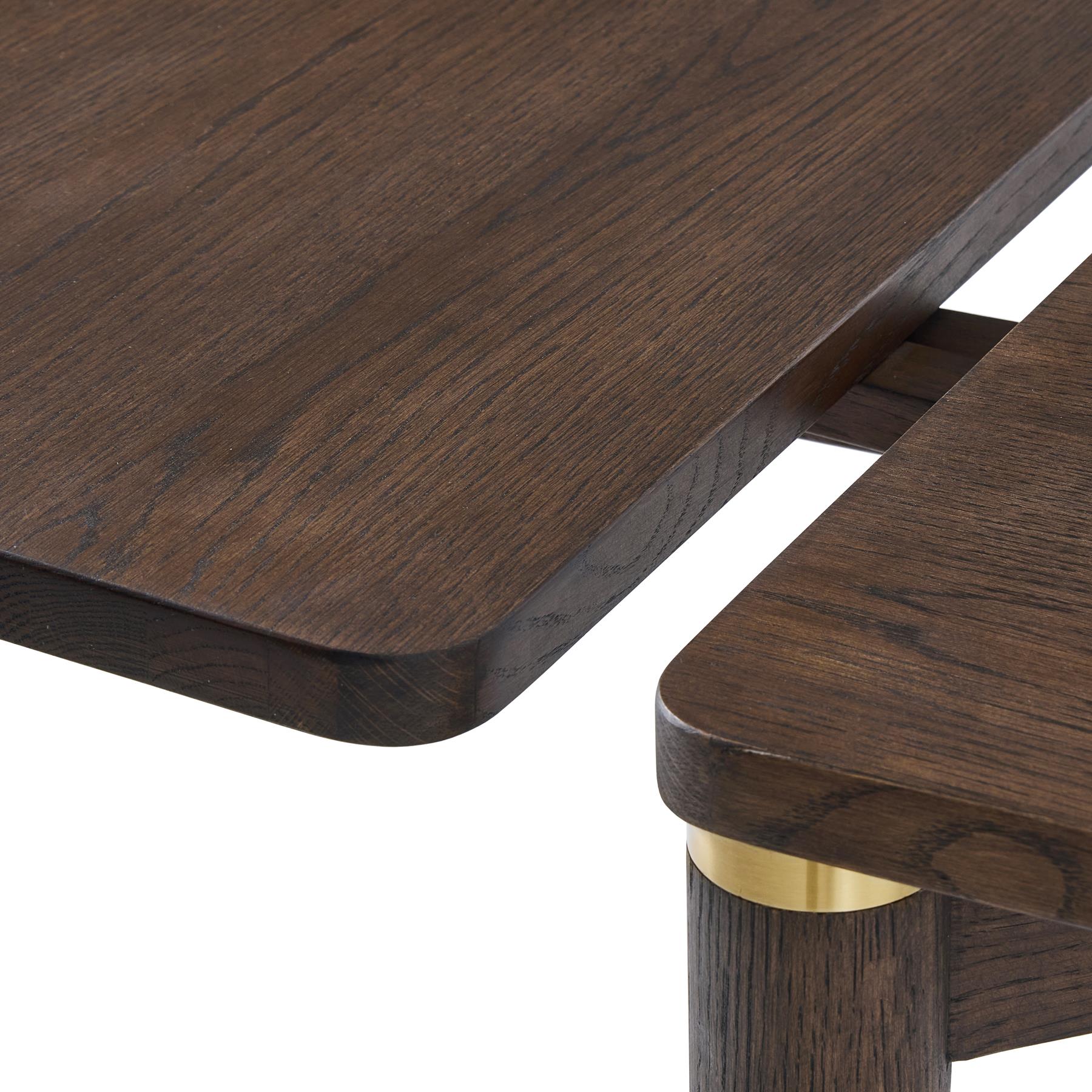 by fonQ Robine Verlengblad Eettafel - Espresso - 1st.