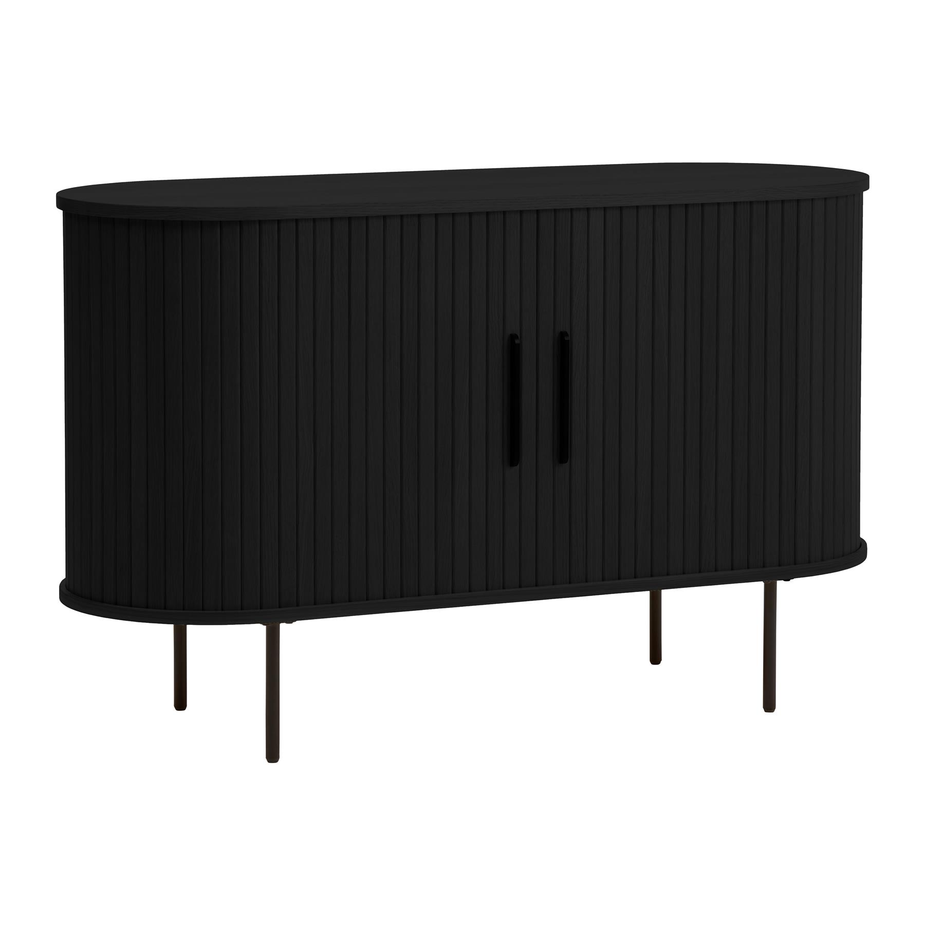 by fonQ Alon Dressoir - B 120 cm - Zwart Eiken