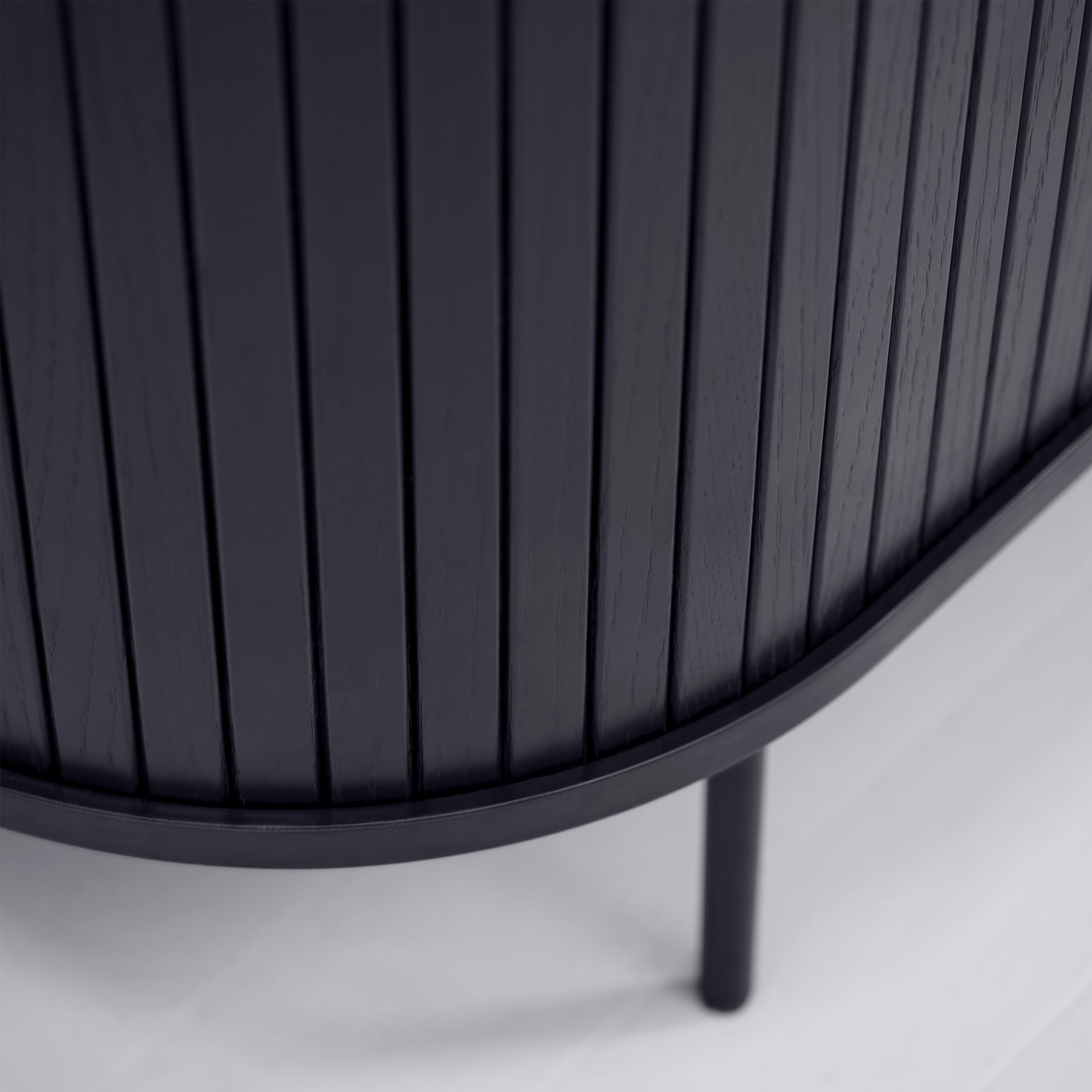 by fonQ Alon Dressoir - B 120 cm - Zwart Eiken
