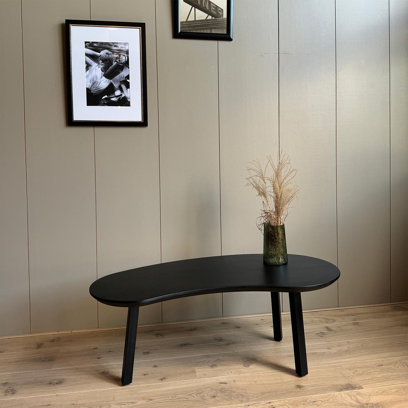 Old Inn - Salontafel zwart organisch