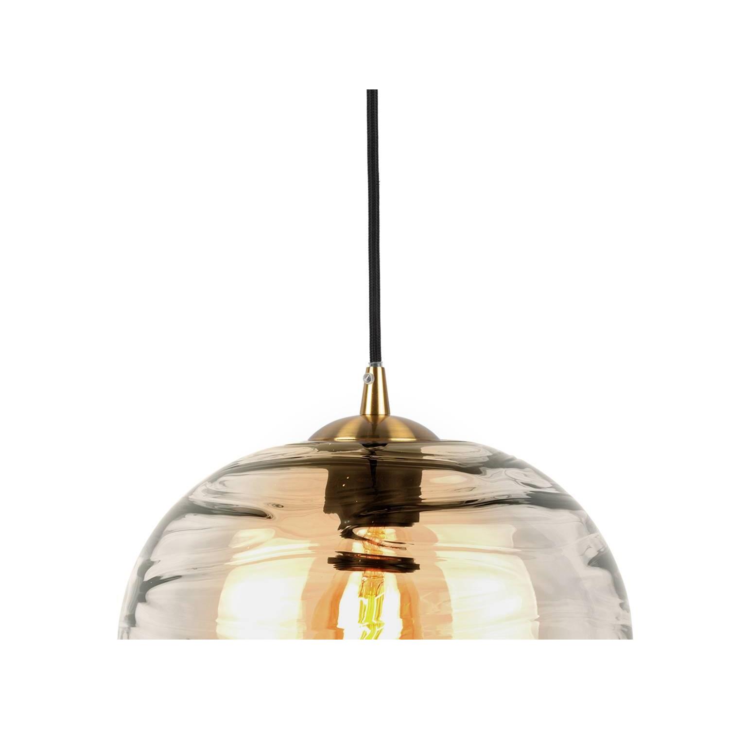 LEITMOTIV Hanglamp Glamour Globe handgemaakt