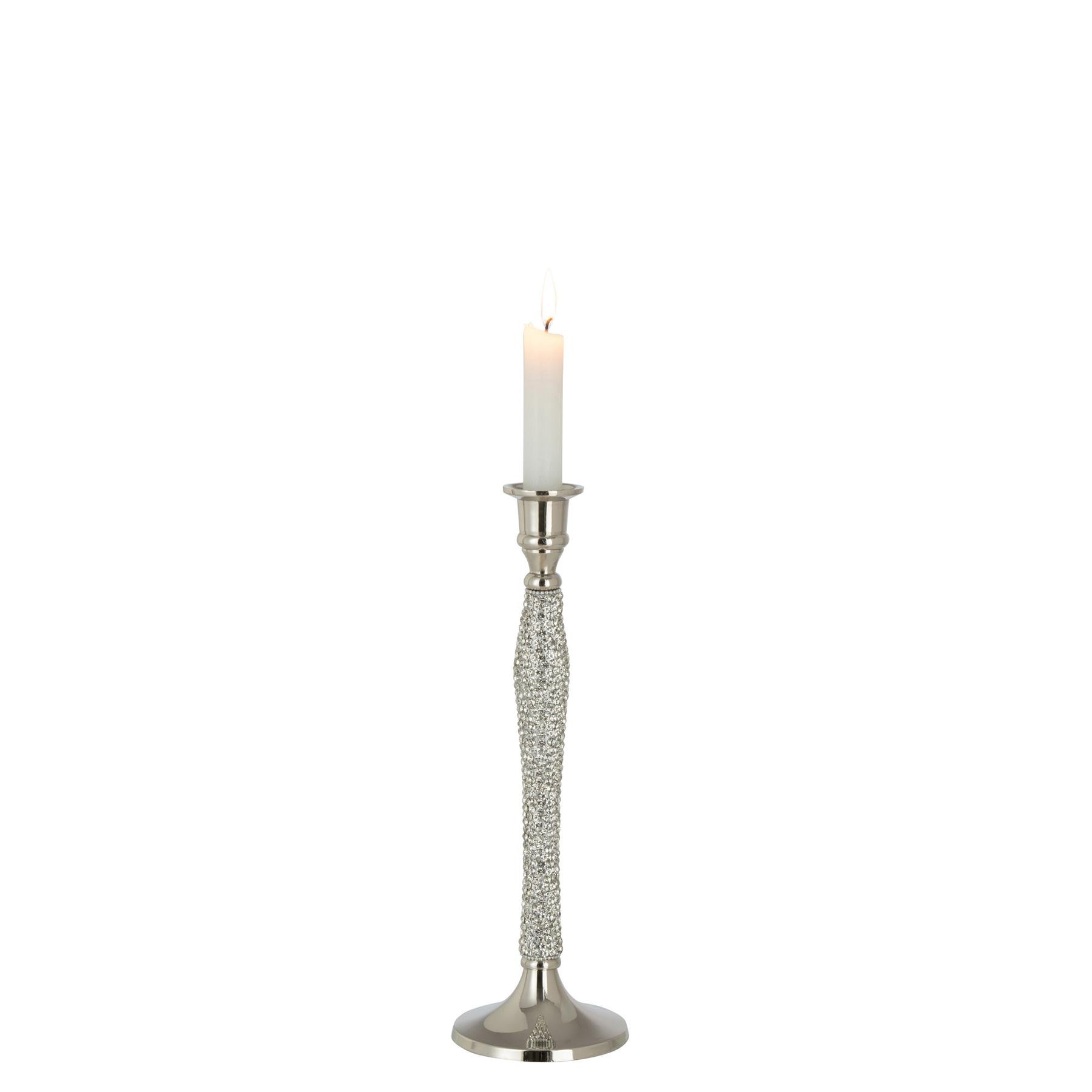 J-Line kandelaar Diamant - aluminium - zilver - large