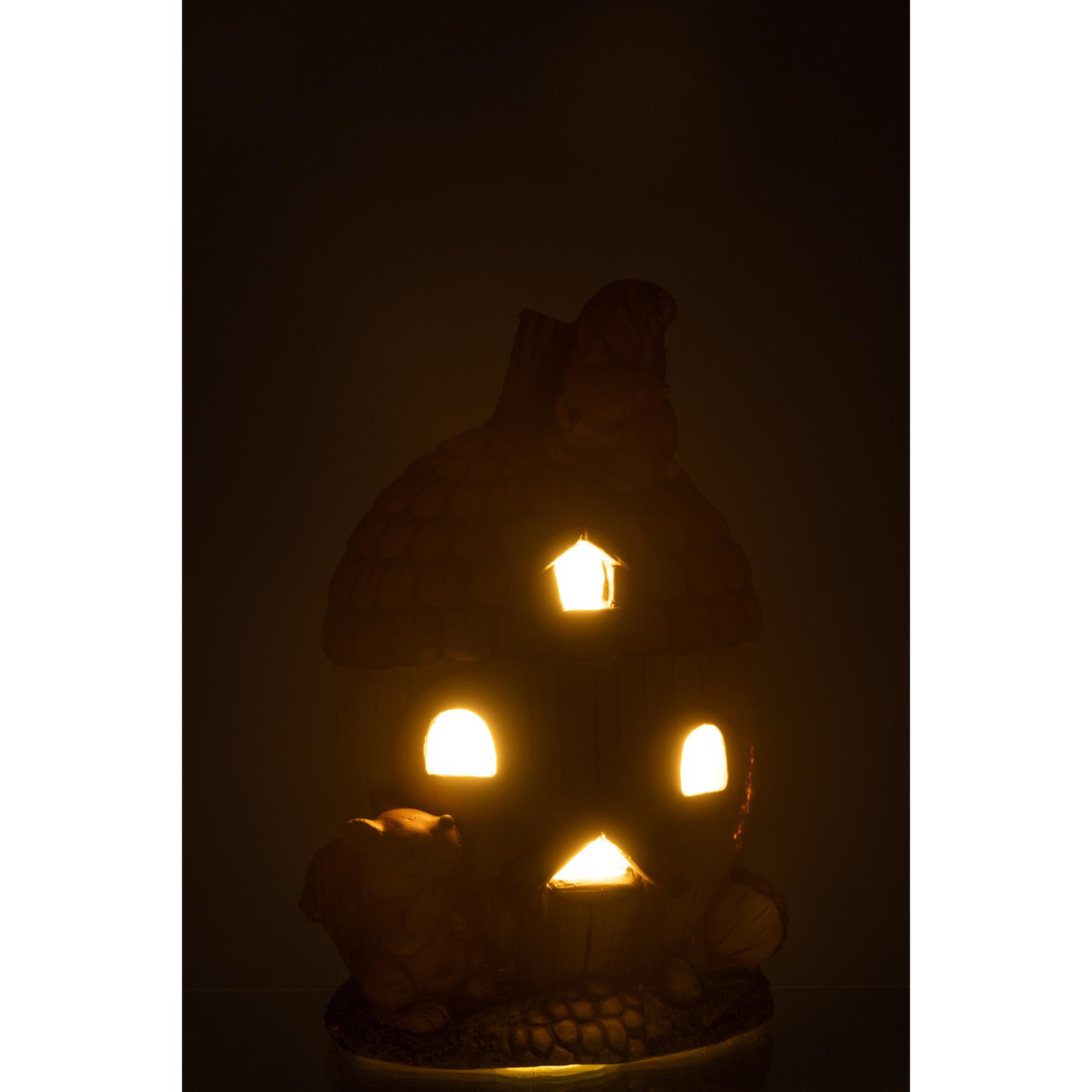 J-Line Huis Eikel Led Magnesium Mix