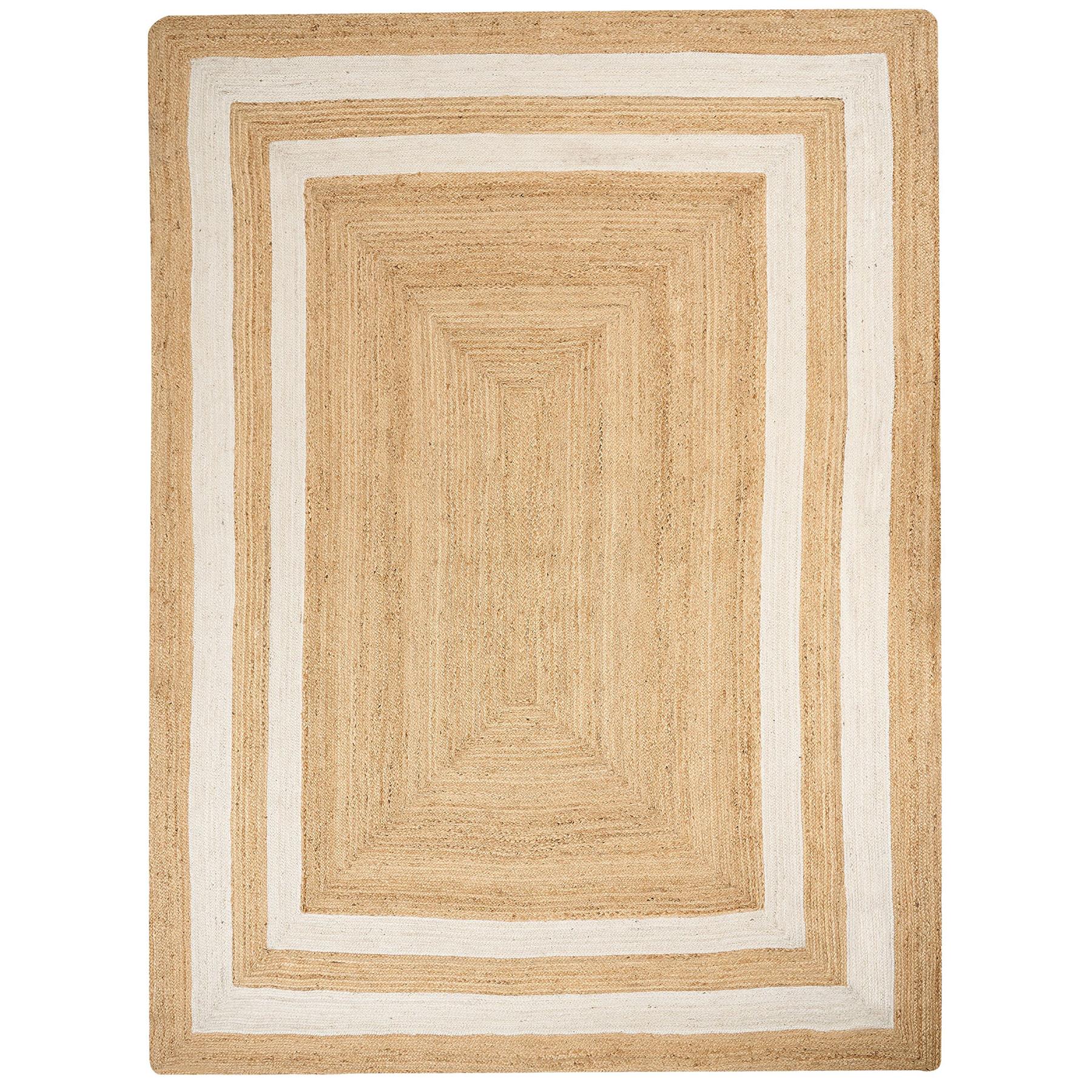 Beliani - GEMEREK- Vloerkleed - Beige - 300 x 400 cm - Jute