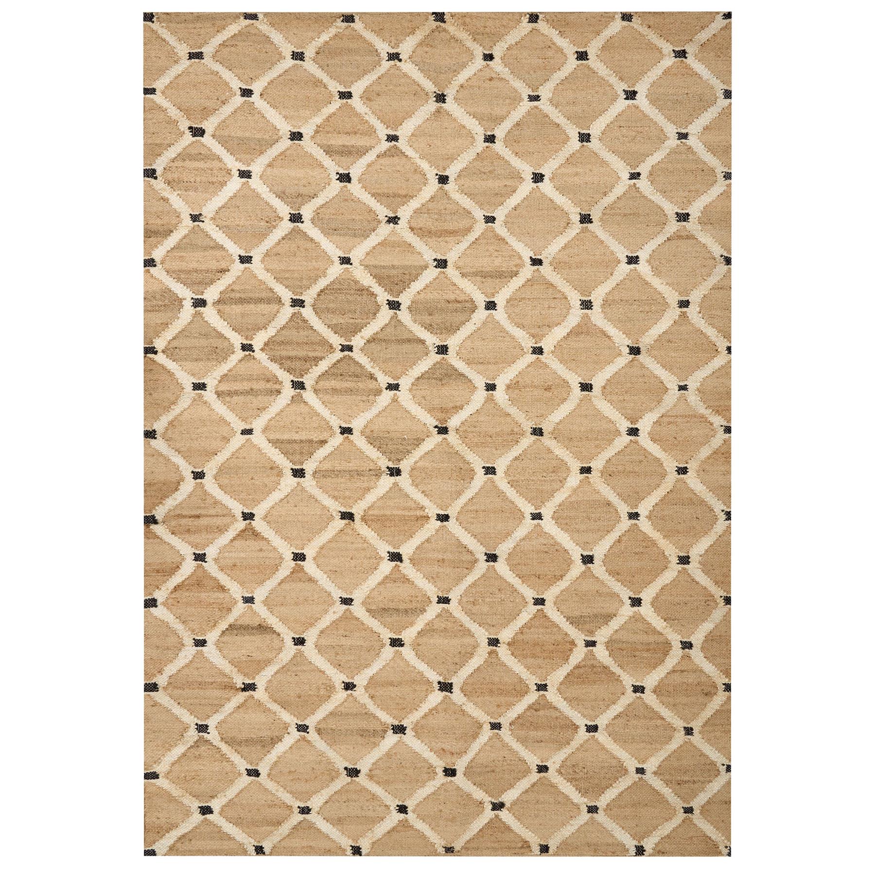 Beliani - KALEKOY - Vloerkleed - Beige - 160 x 230 cm - Jute
