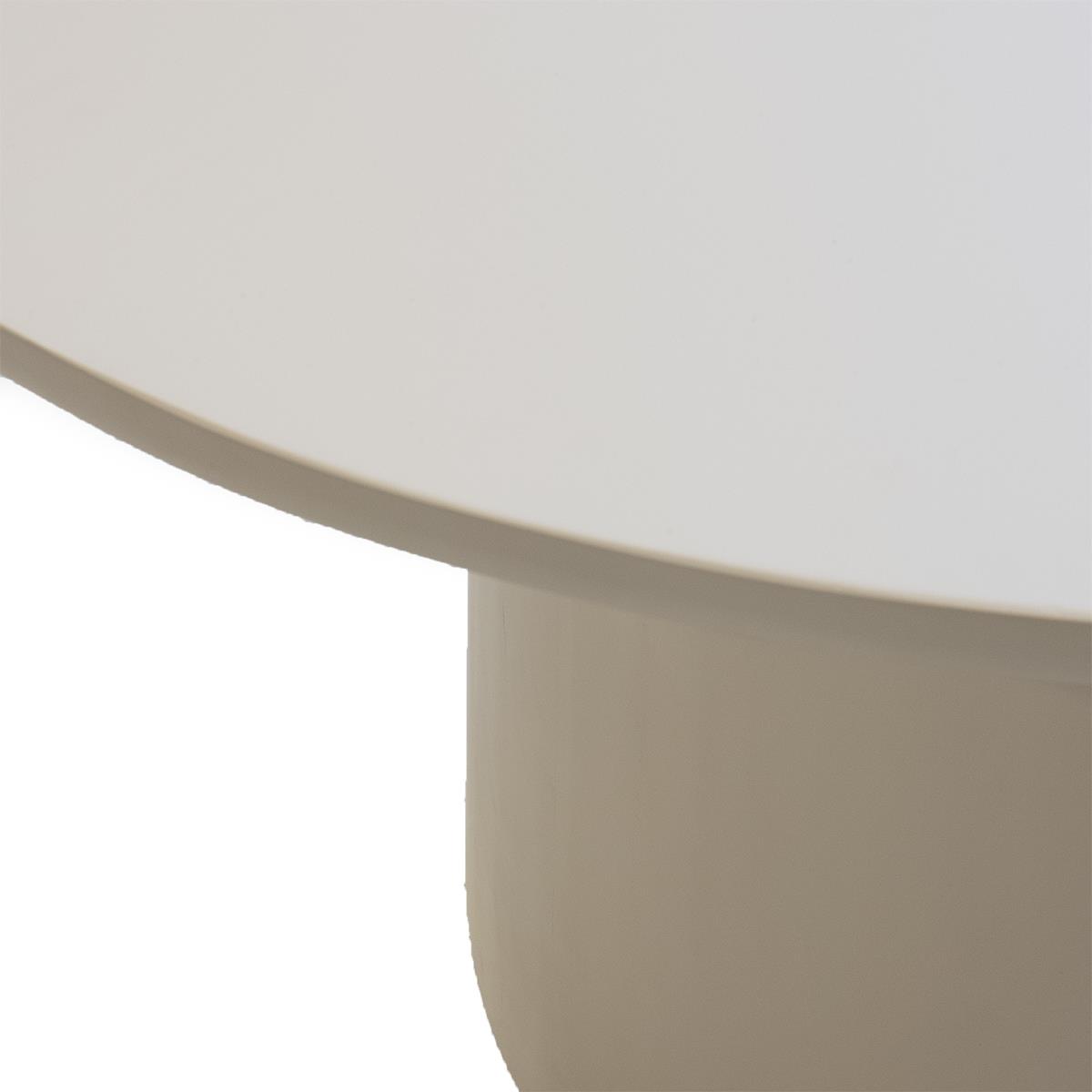Giga Meubel - Eettafel Dani Rond Betonlook Ø130cm