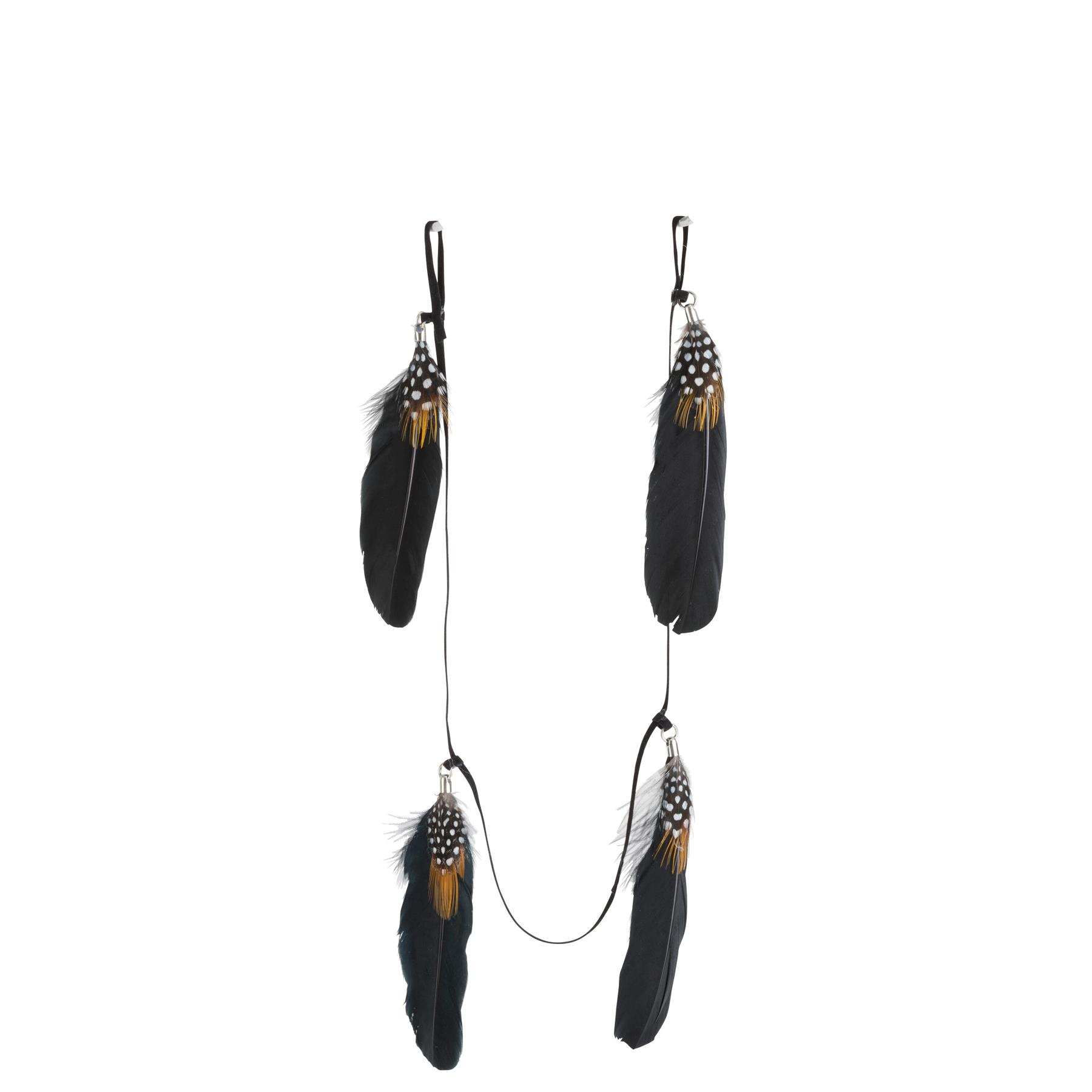 J-Line slinger - veren - bruin|zwart