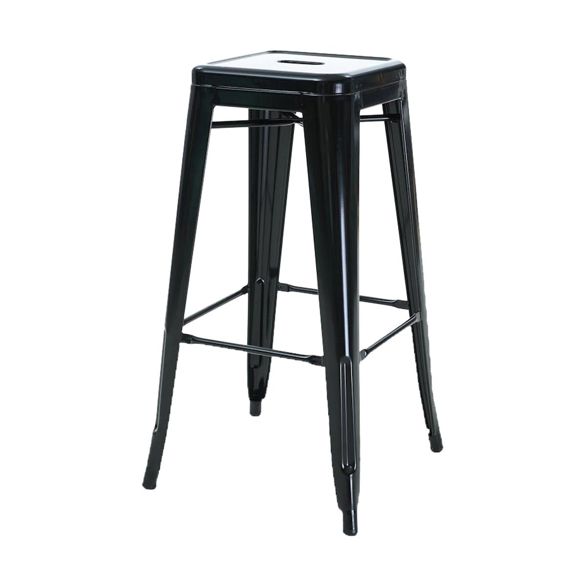 Legend Metalen barkruk zwart - 65 cm