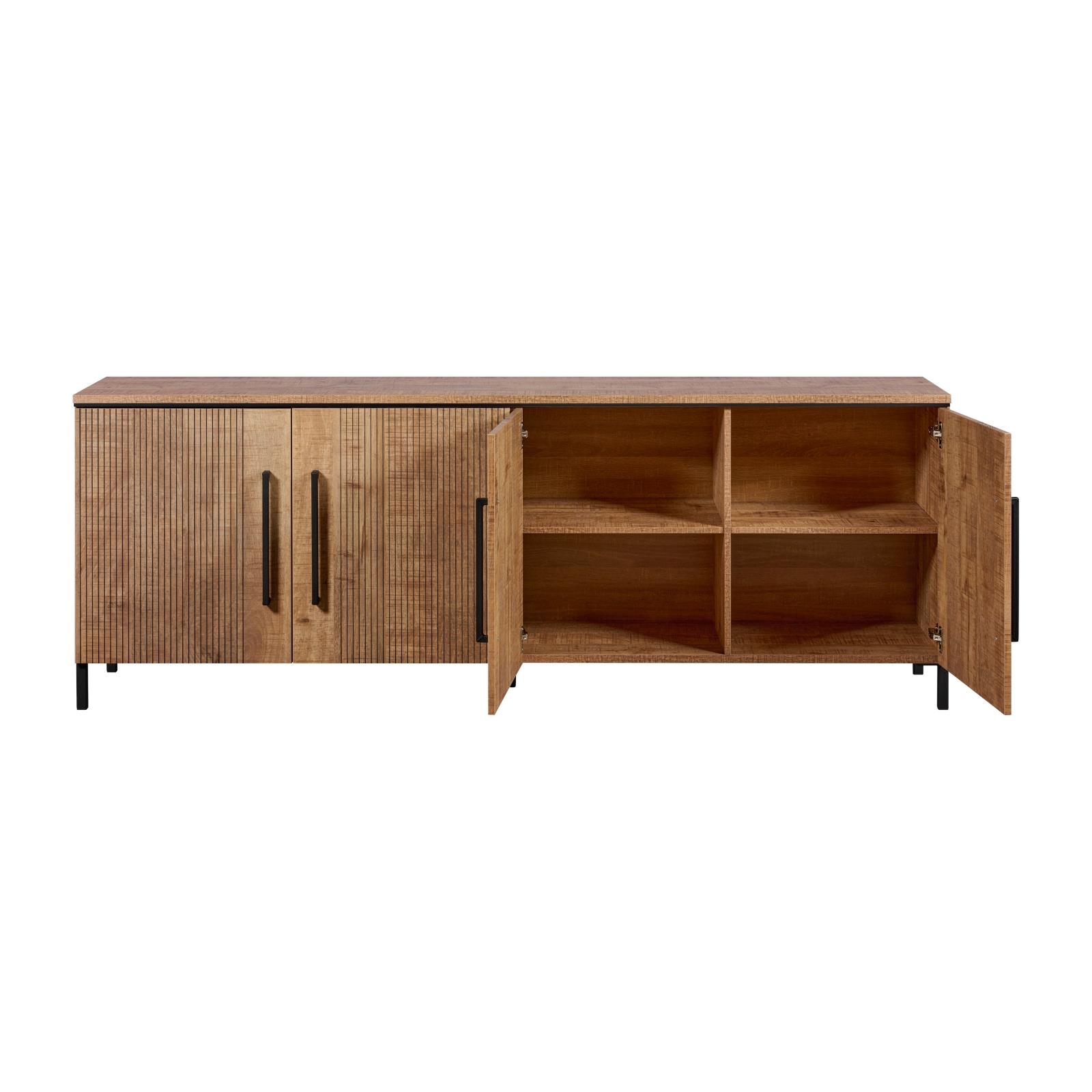 Dressoir Culemborg - Hout - Naturel - MDF