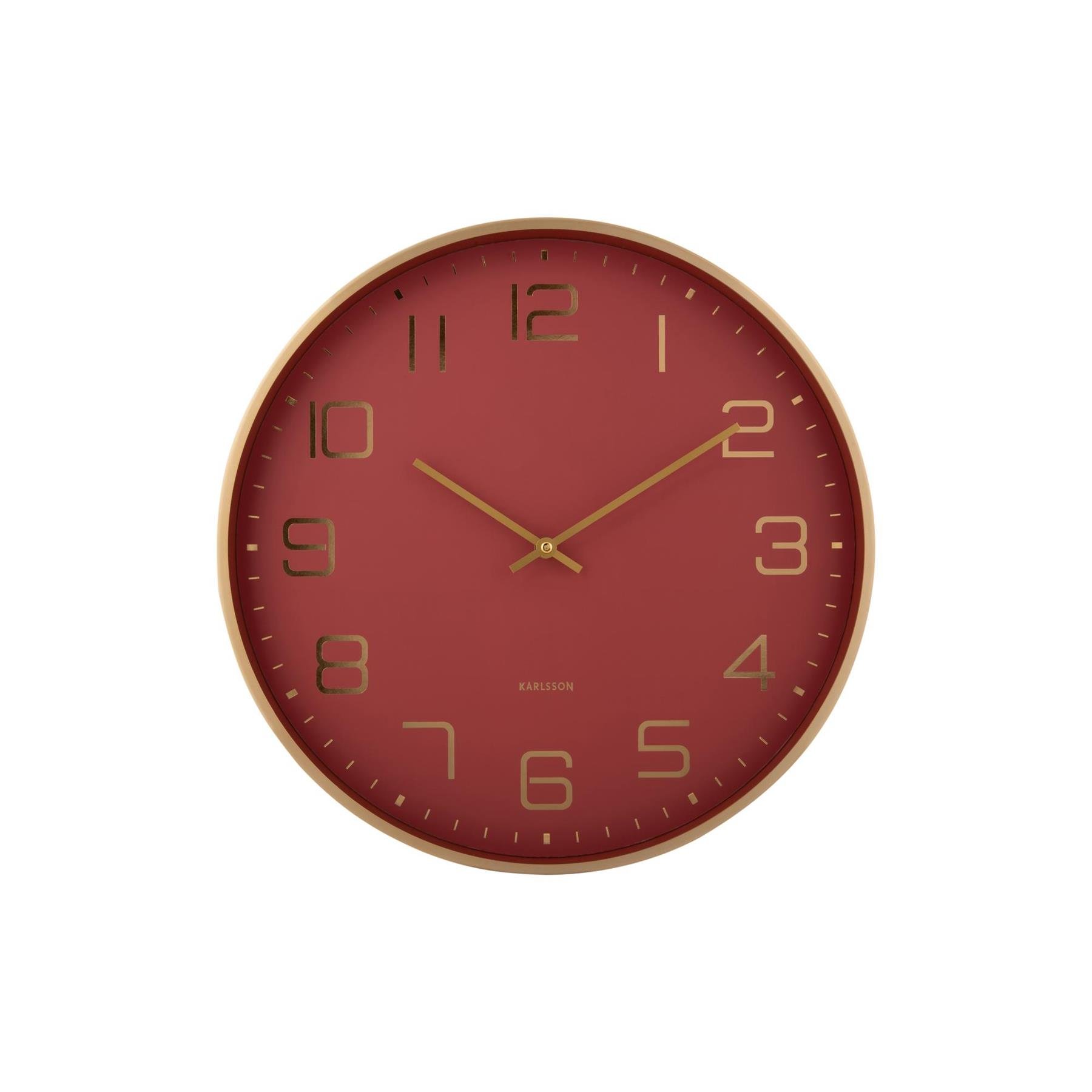 Karlsson - Wall Clock Elegance Glow