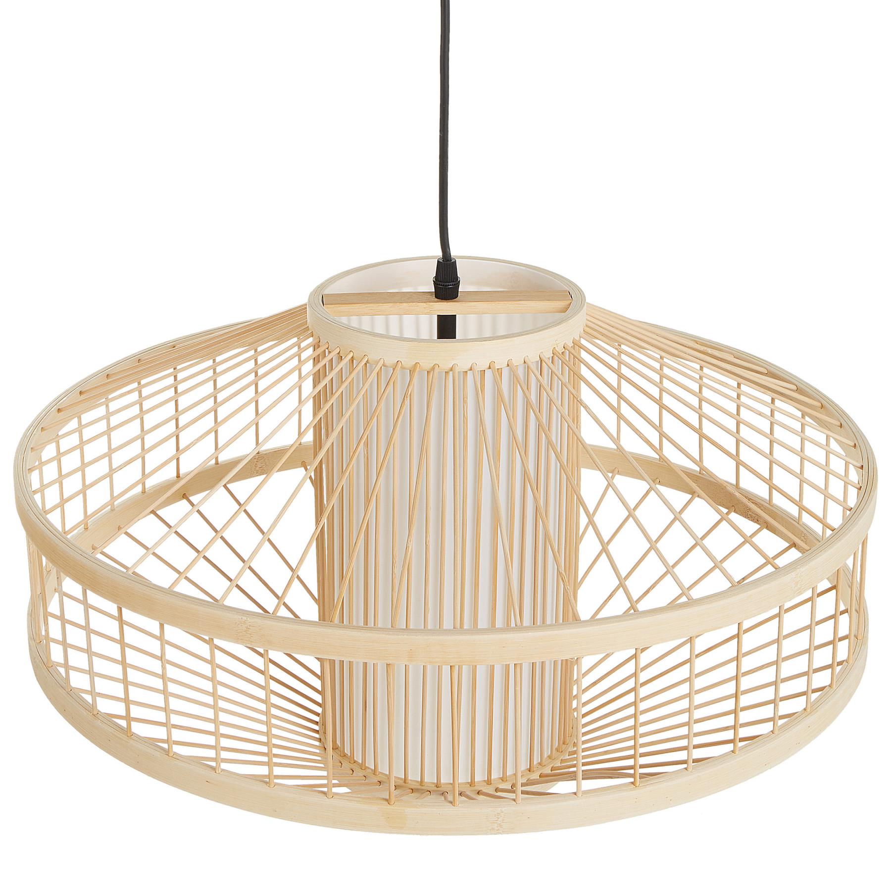 Beliani - KARAJ - Hanglamp - Natuurlijk - Bamboe