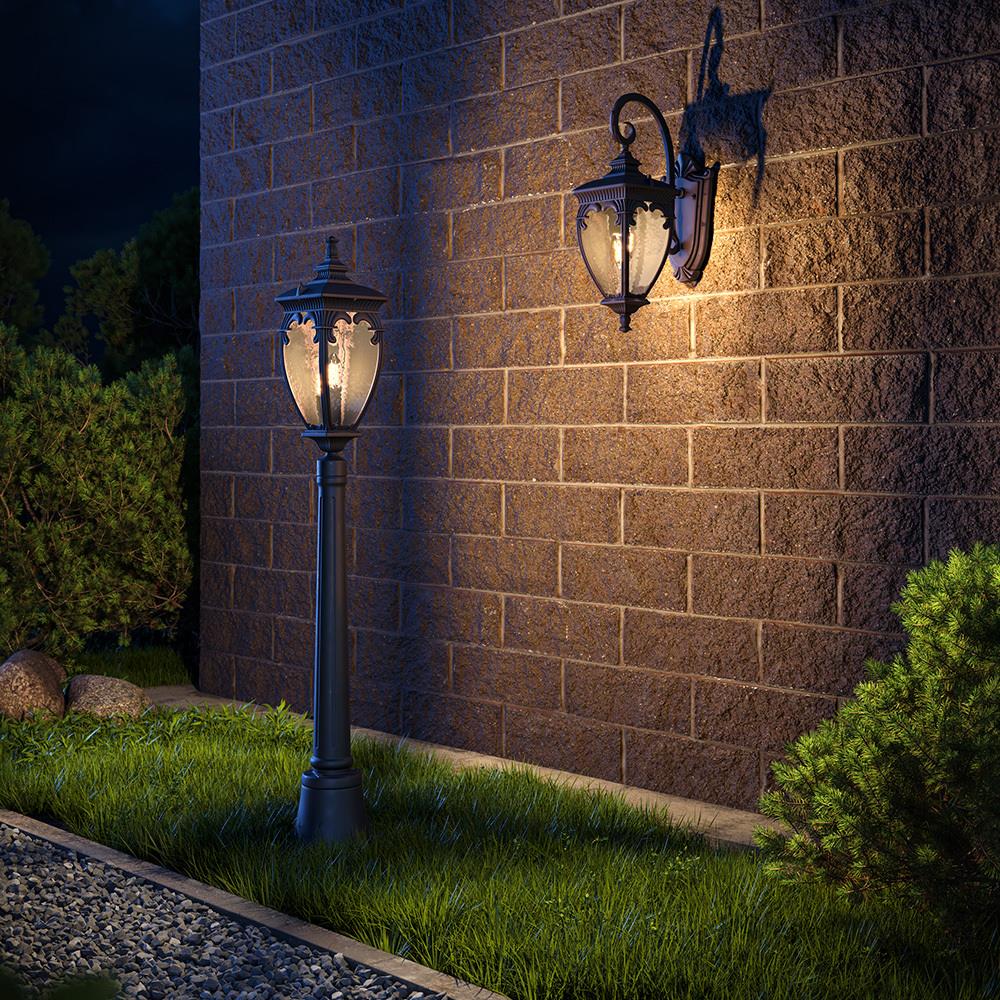 Maytoni Outdoor - Landschapsverlichting Fleur - Bronzen antiek - Ø15