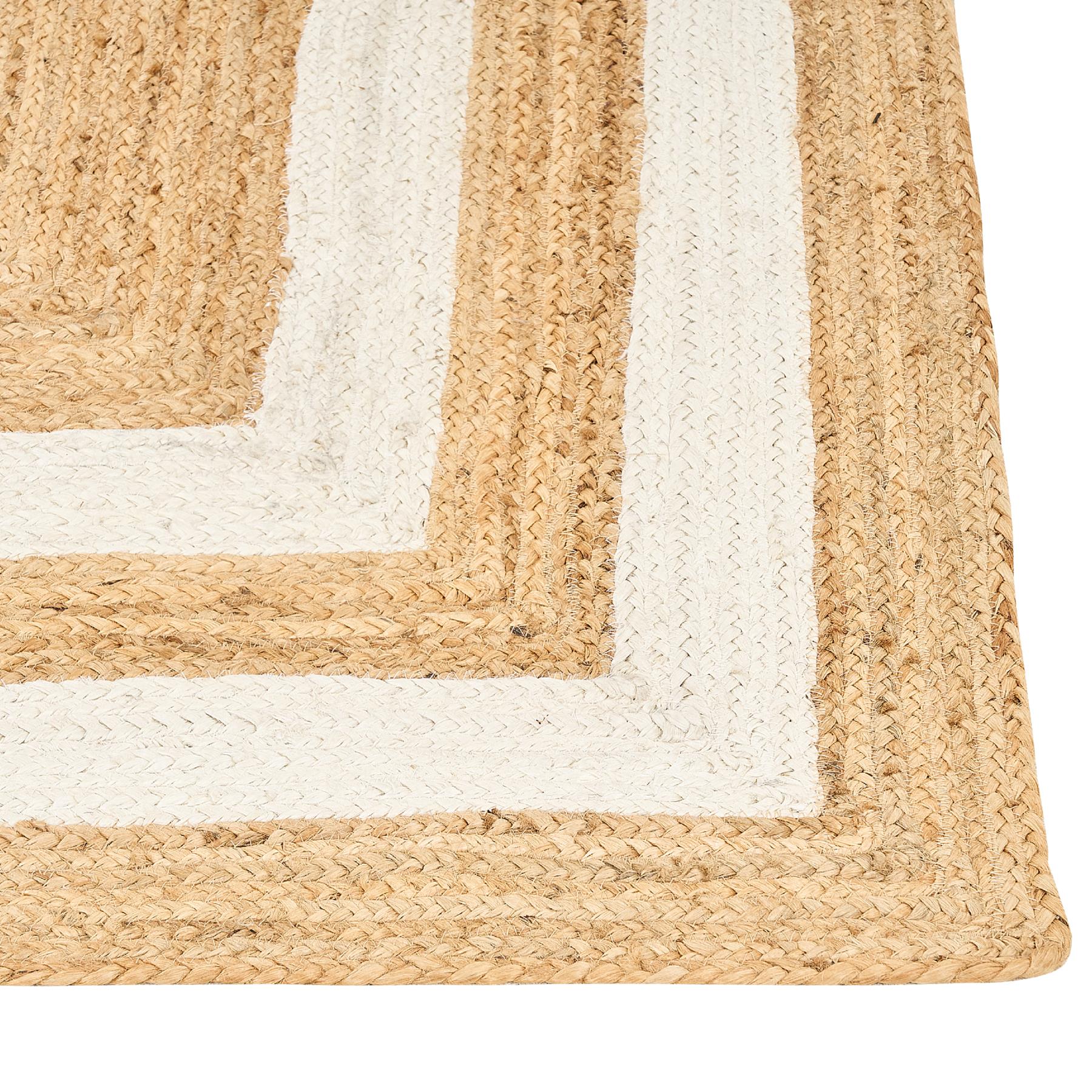 Beliani - GEMEREK- Vloerkleed - Beige - 300 x 400 cm - Jute