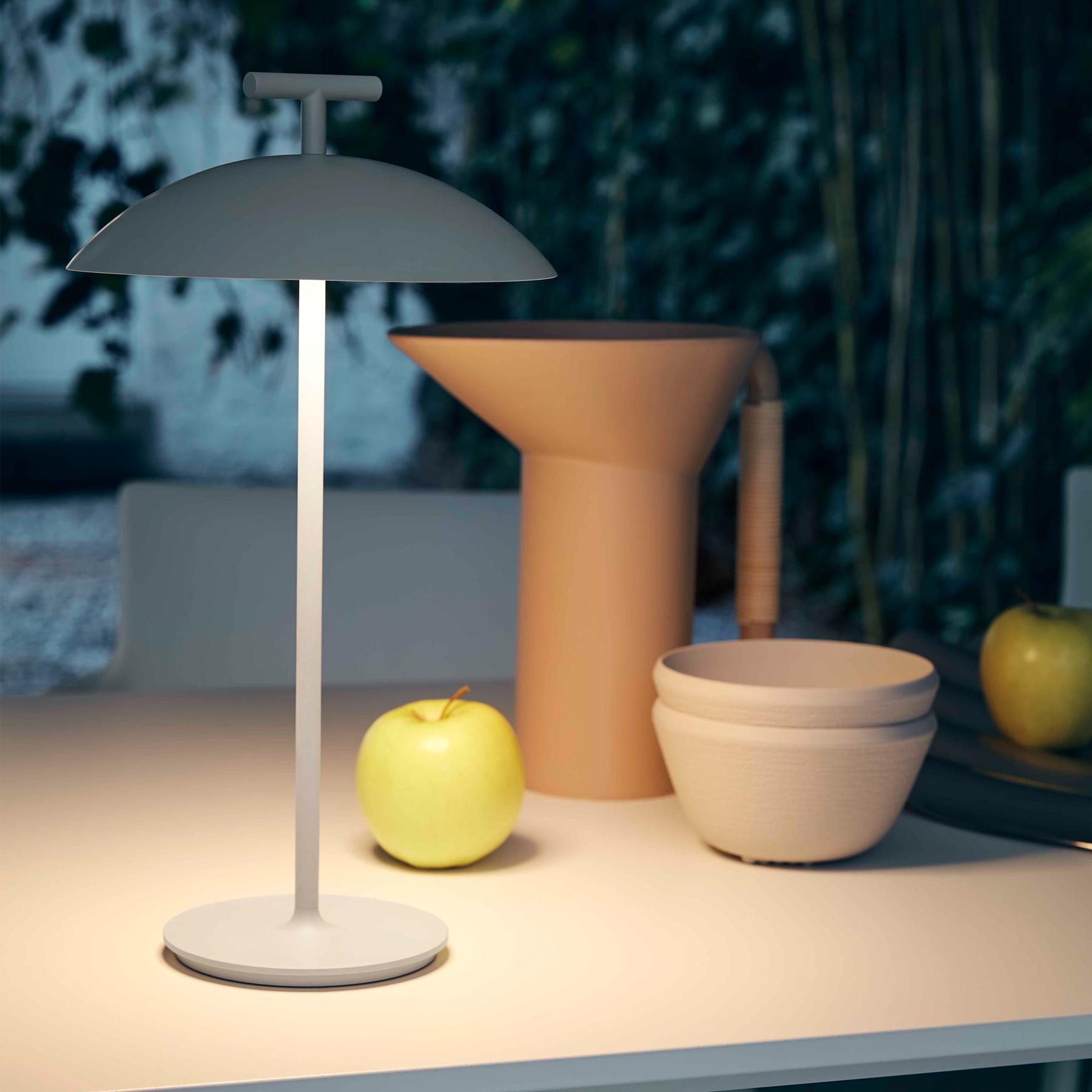 Kartell Mini Geen-A Oplaadbare Tafellamp -  Wit