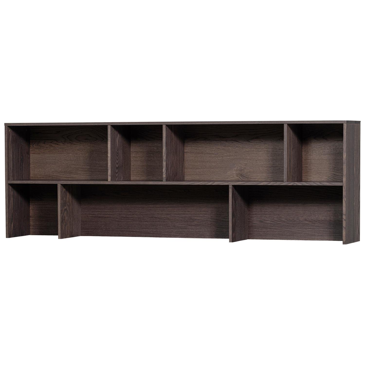WOOOD New Gravure Opzetkast - Essen - Espresso - 65x200x30