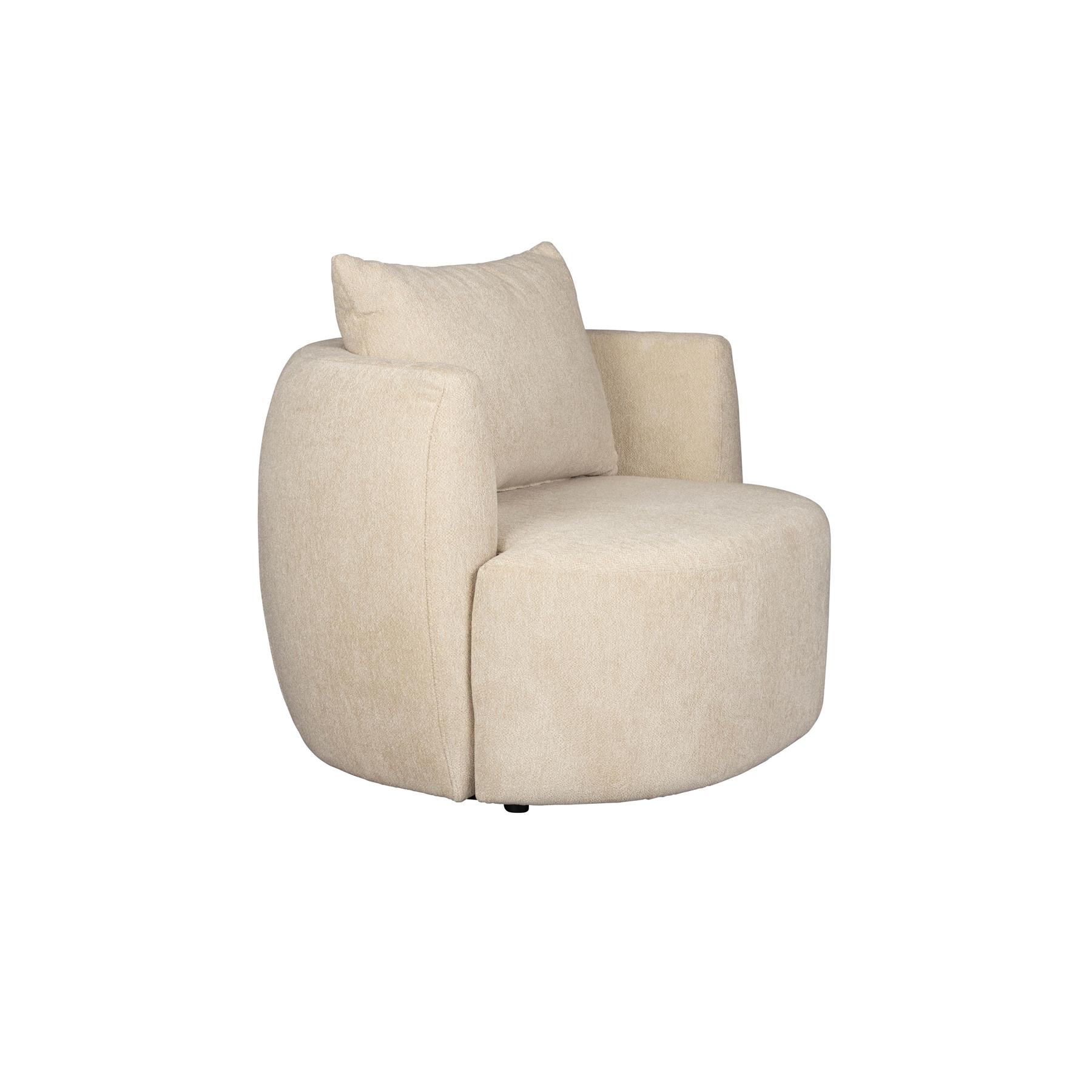 Dutchbone Rocca Fauteuil Latte - Beige