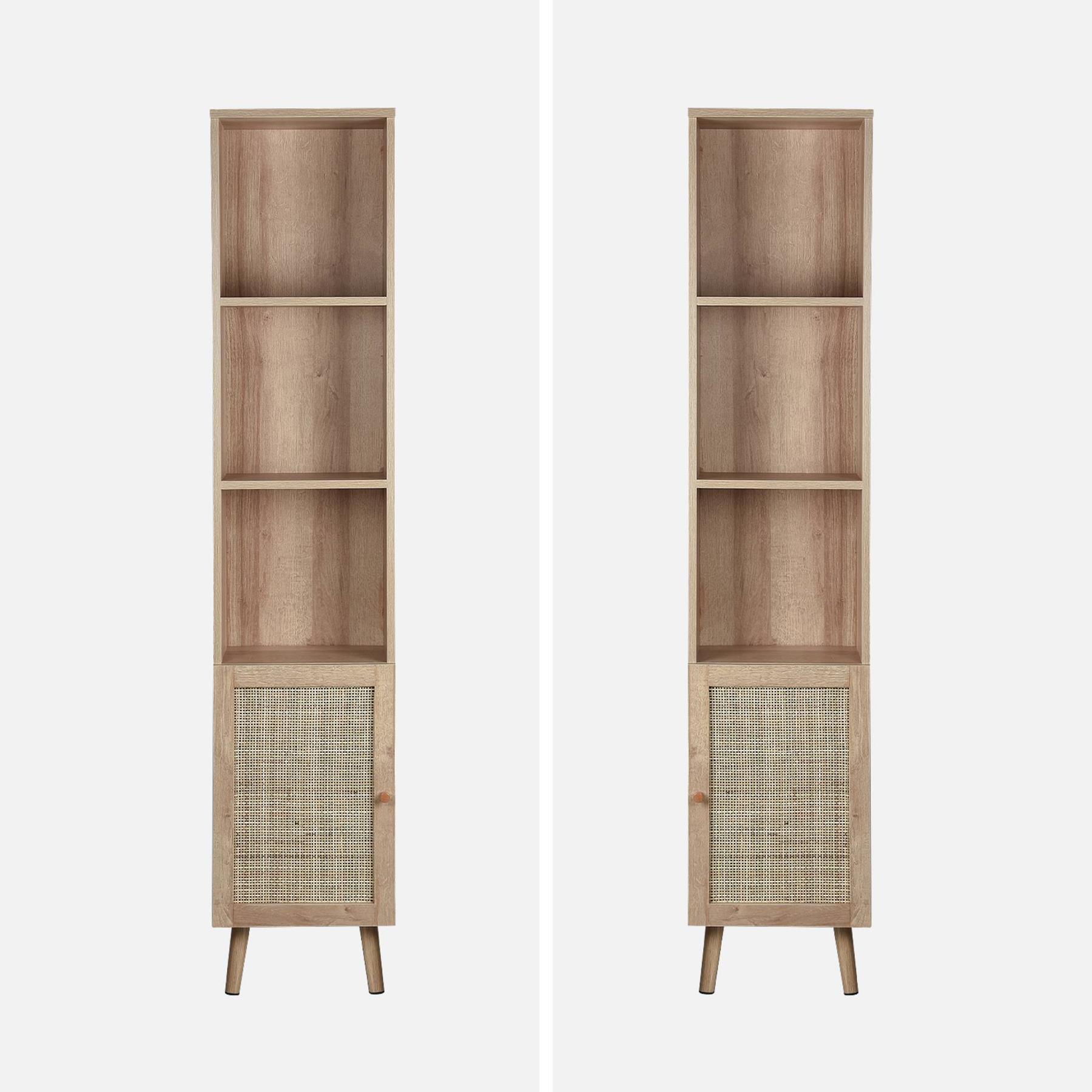 sweeek - Badkamer opbergmeubel, Bohème, B 35 x D 25 x H 167cm