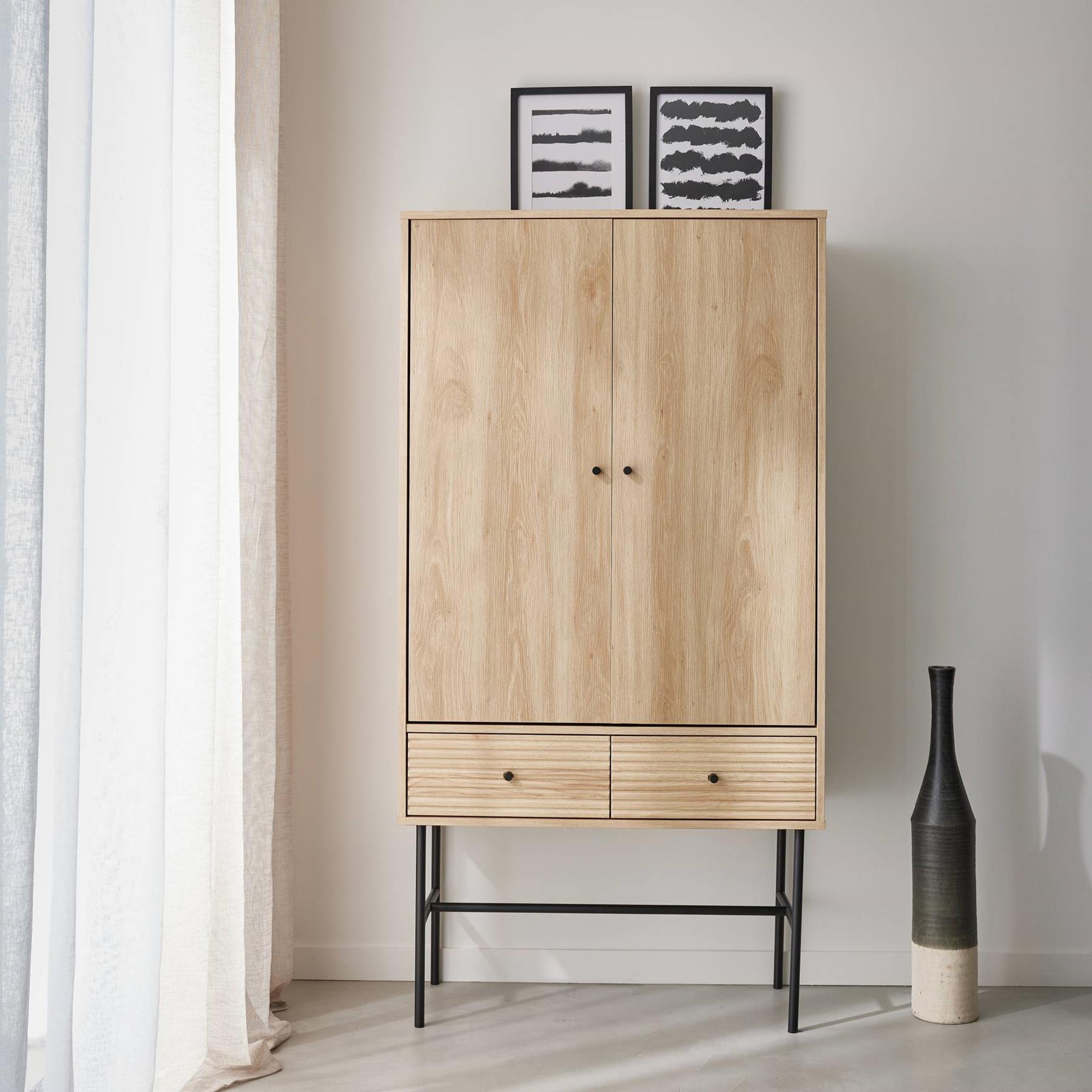 sweeek - Kast, B83,3 x D35 x H160cm