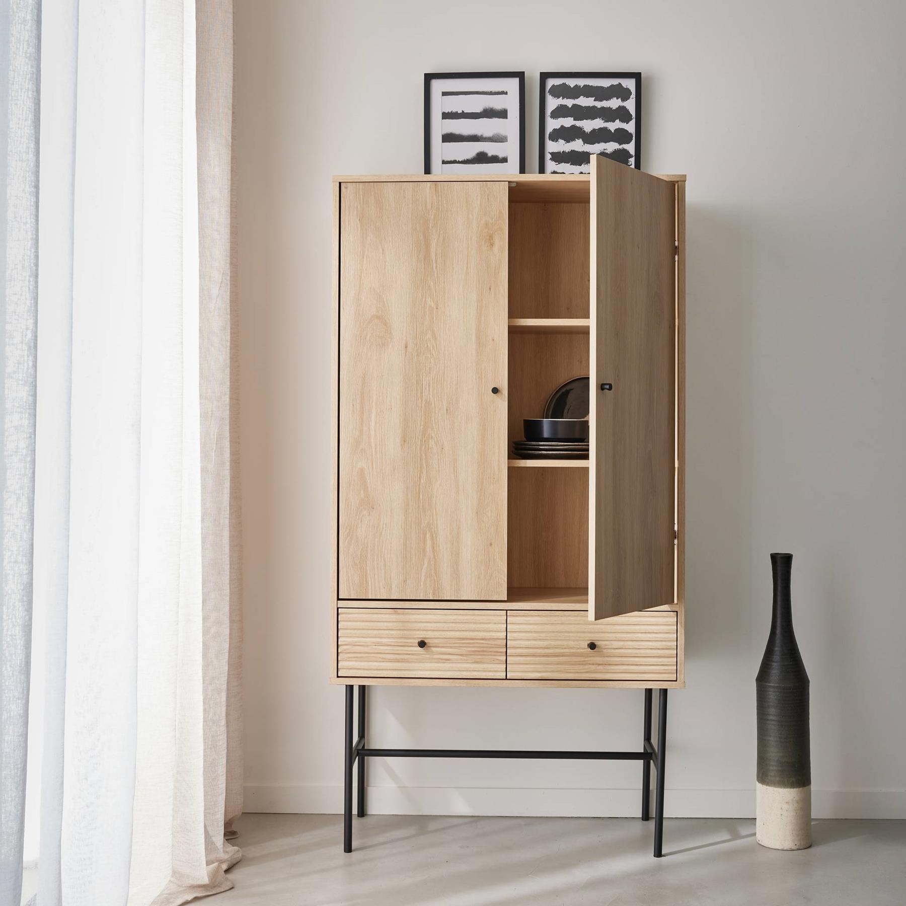 sweeek - Kast, B83,3 x D35 x H160cm