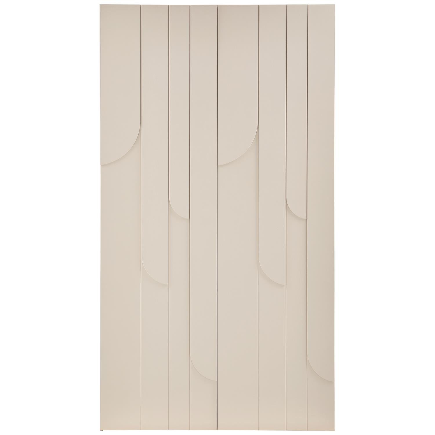 WOOOD Rain 2-deurs opbergkast - Grenen - Dust - 200x110x57 cm
