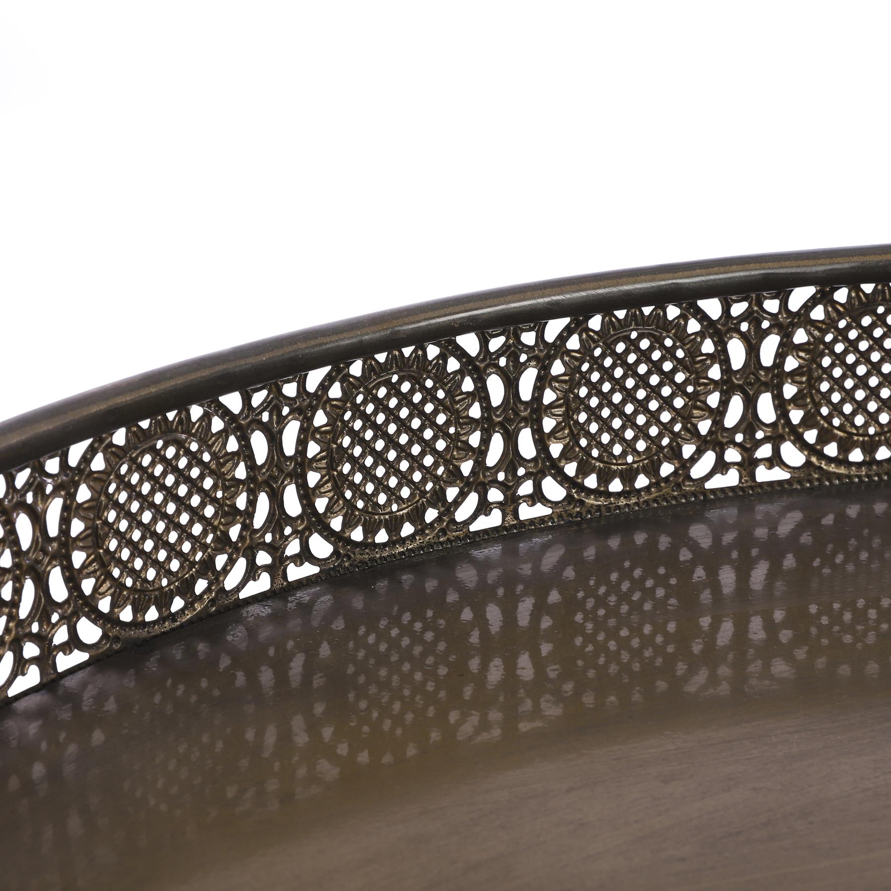 Mica Decorations Lagune Salontafel Ø70 cm Brons