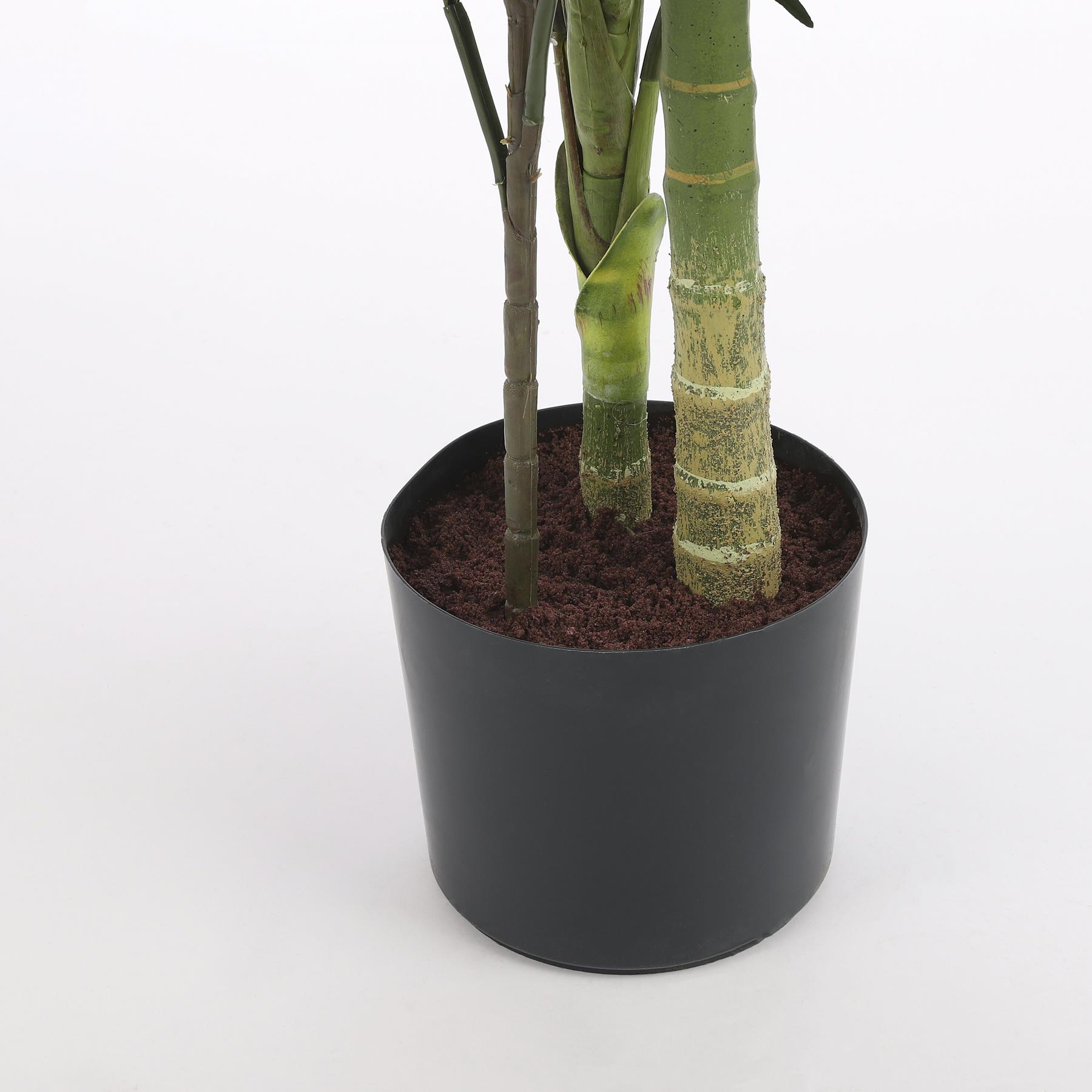 Mica Decorations Areca palm Kunstplant - H150 x Ø100 cm - groen