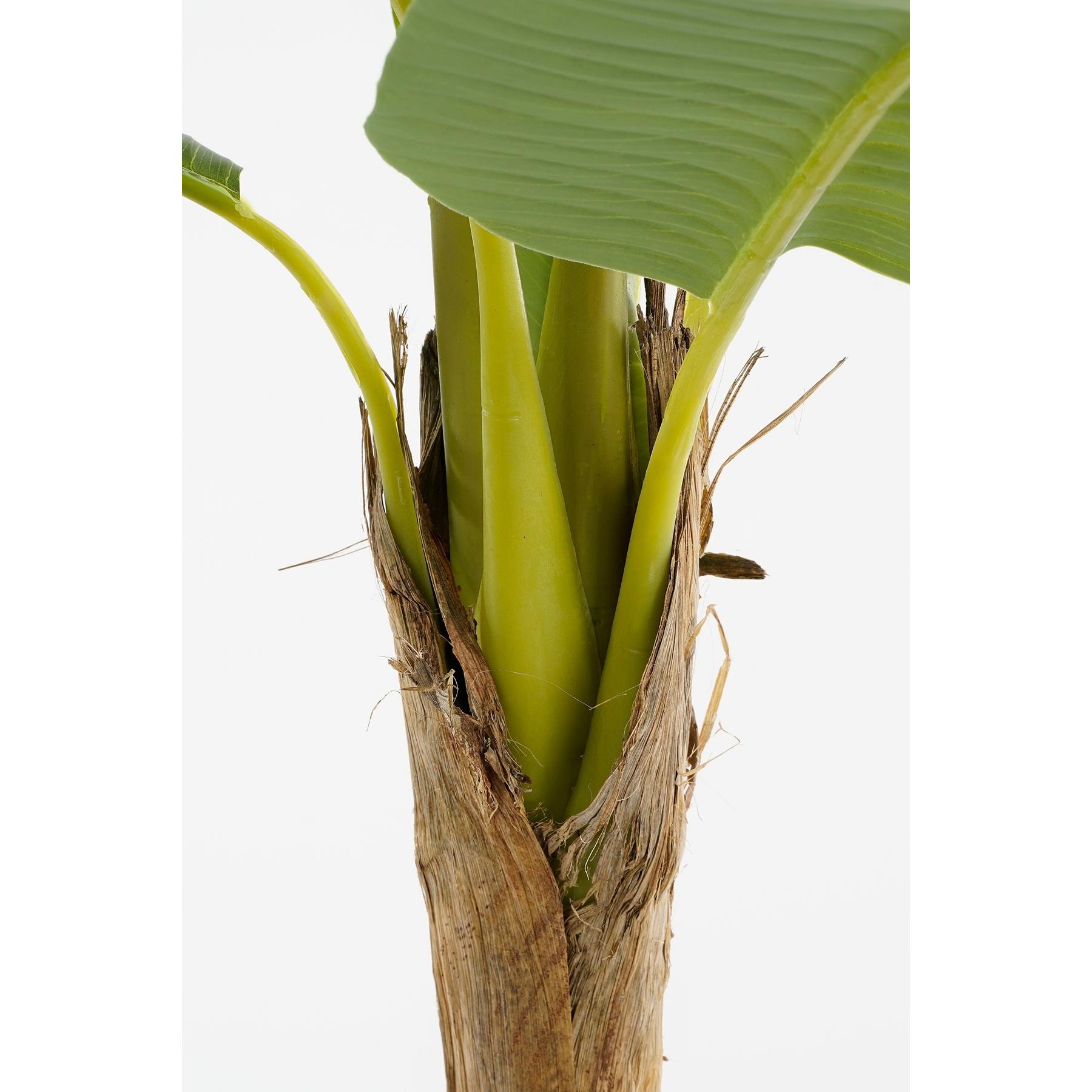 Mica Decorations Kunstplant Bananenboom in Pot - H155 x Ø90 cm - Groen