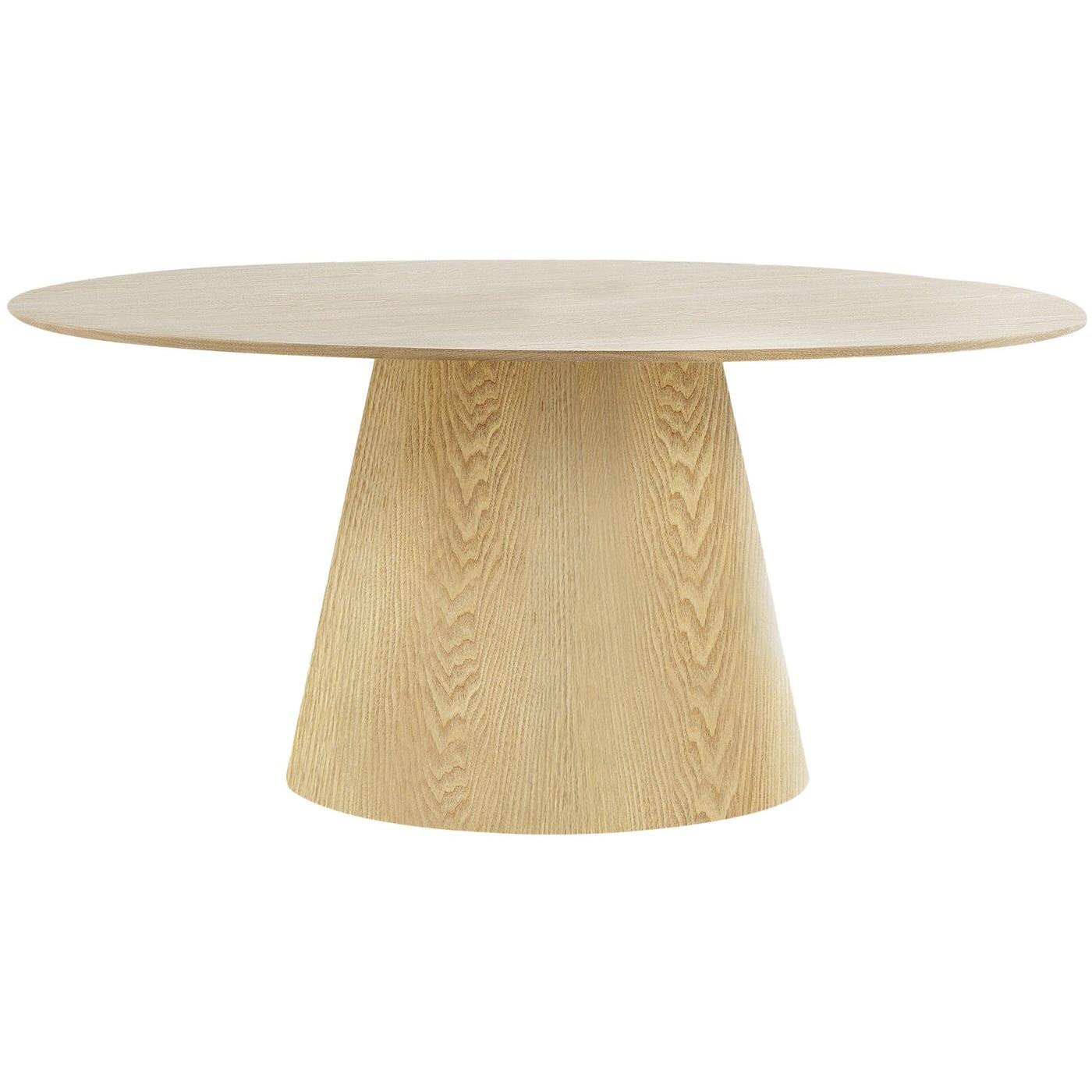 House Nordic Bolton | Monaco Ovale Eetkamer Set Essenhout