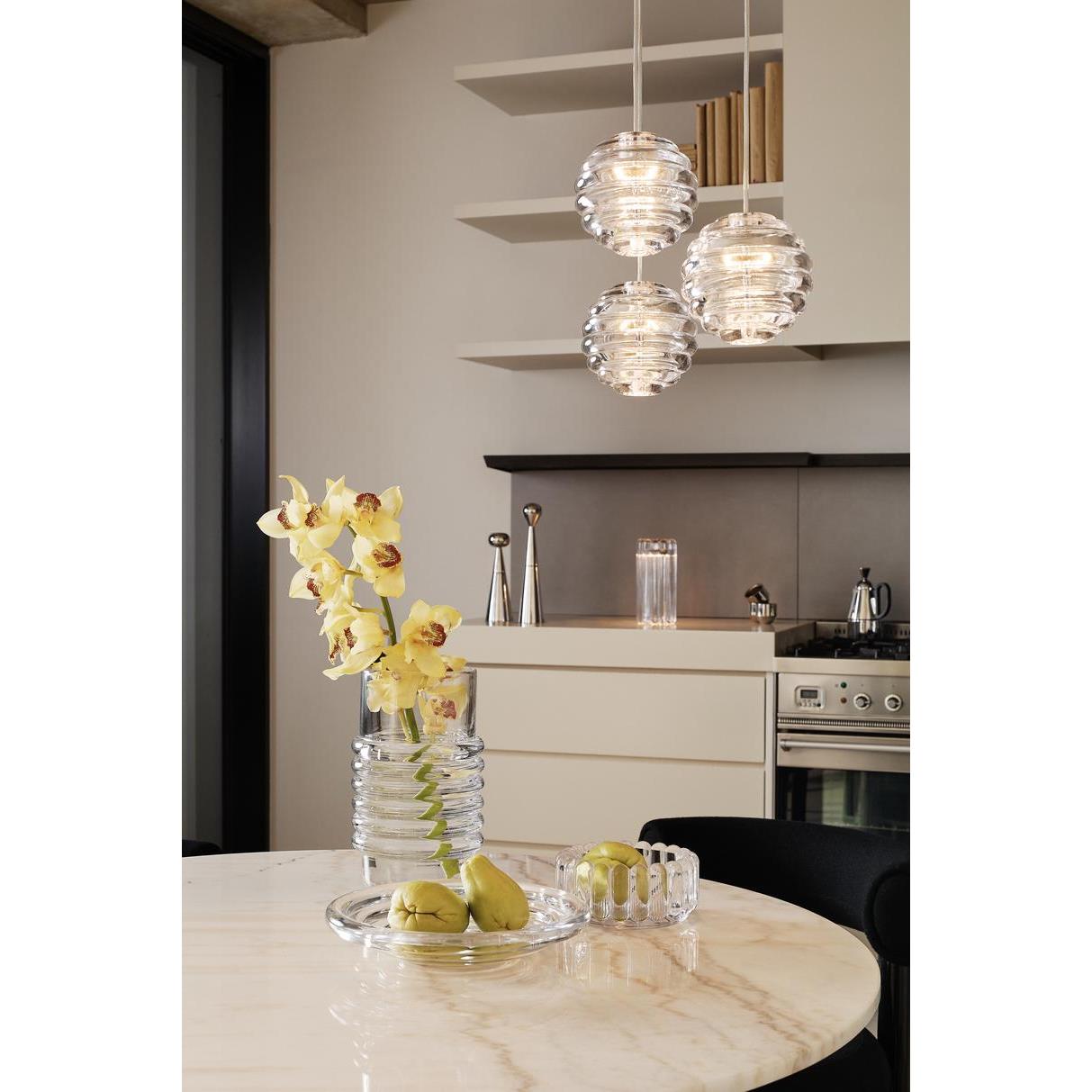 Tom Dixon Press Sphere Mini hanglamp LED Ø14 transparant