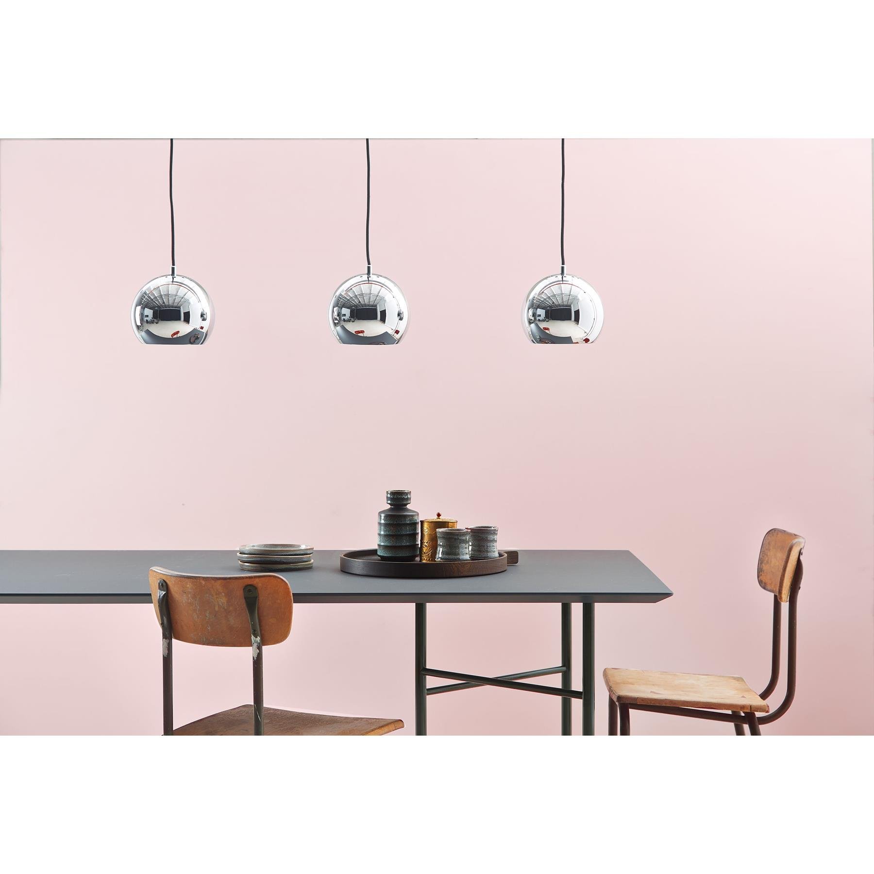 Frandsen Ball Track 3 cluster hanglamp chroom