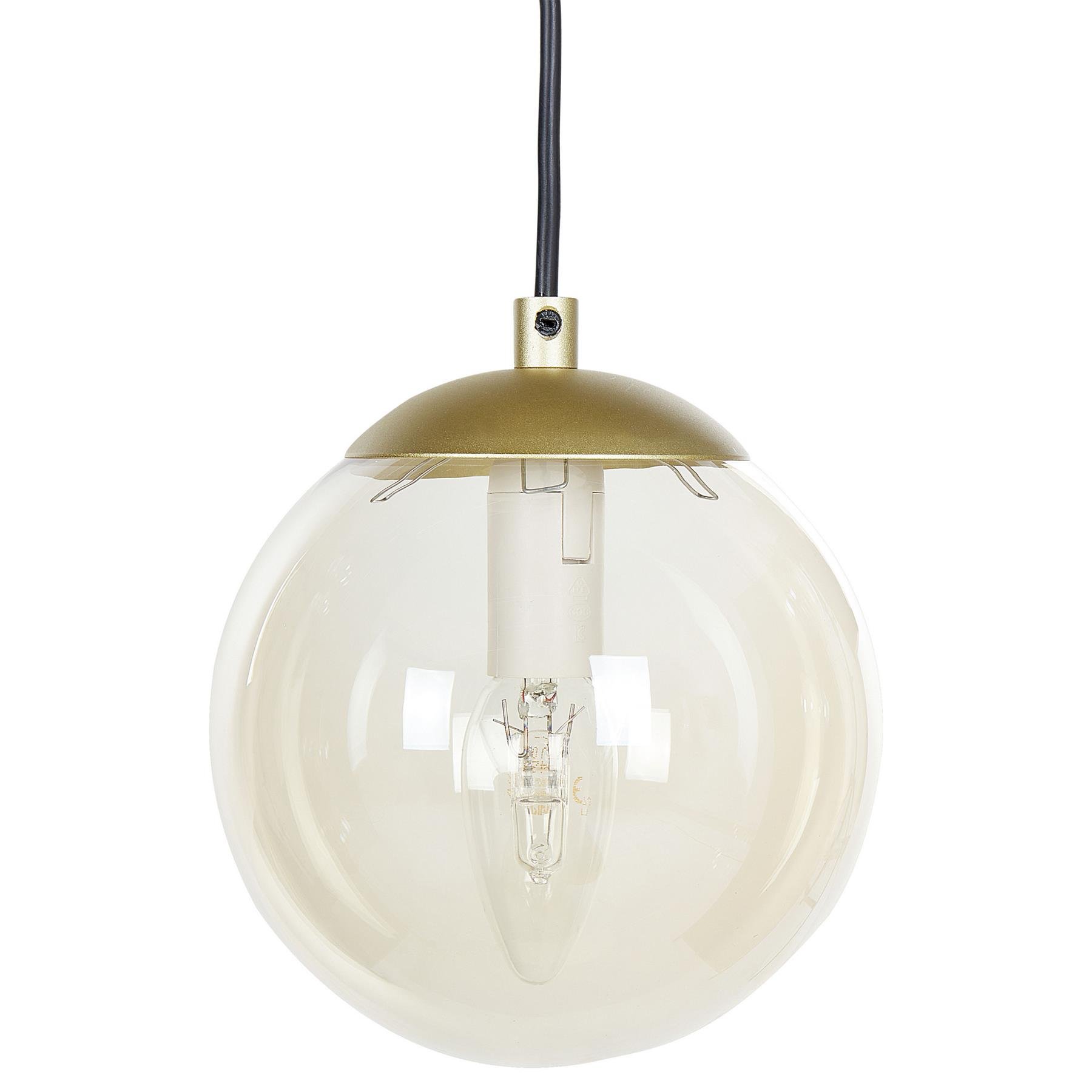 Beliani - NOEL - Hanglamp - Goud - Glas
