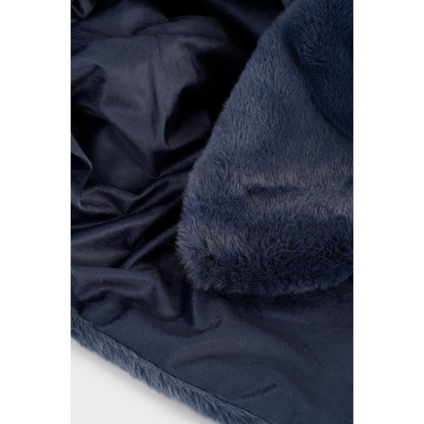In The Mood Collection Bronte Fleece Deken - L200 x B150 cm - Blauw