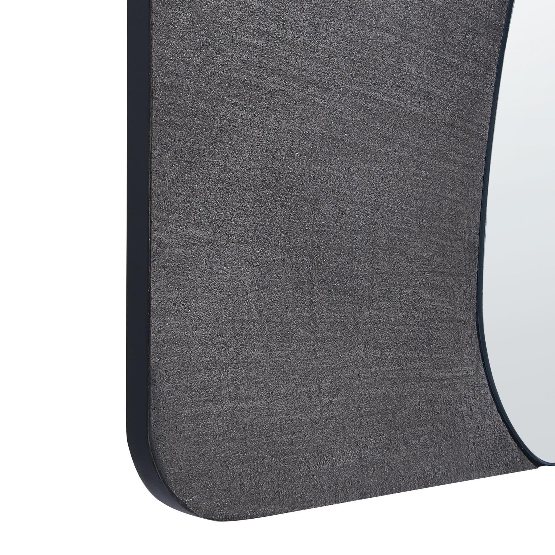 Beliani - ORMES - Wandspiegel - Grijs - 70 x 110 cm - Glas