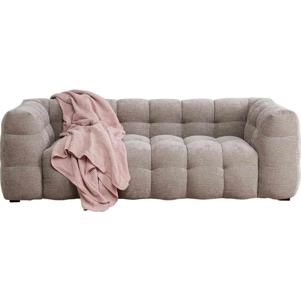 Kare Bank 3-zits Salamanca Grey 240cm