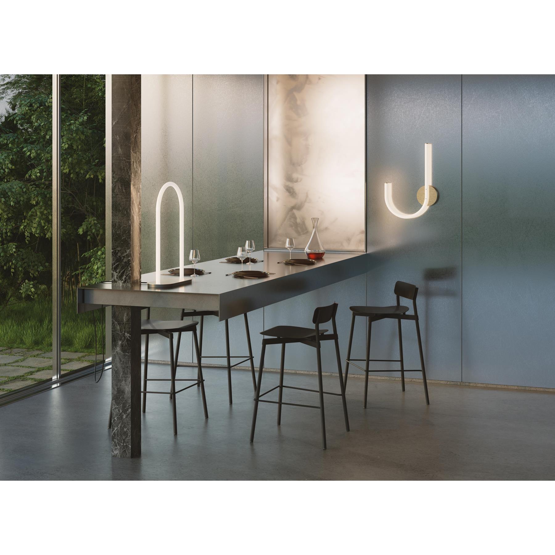 Petite Friture Fromme barkruk H65 Pearl Grey