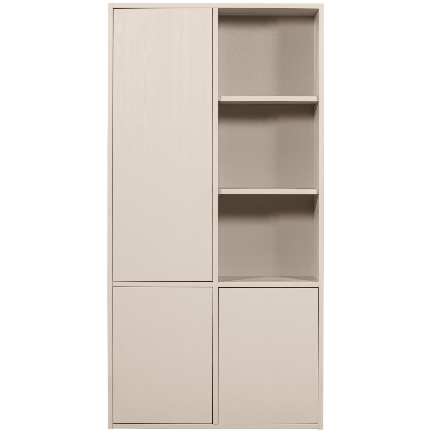 WOOOD Merel opbergkast - Grenen - Dust - 221x100x44