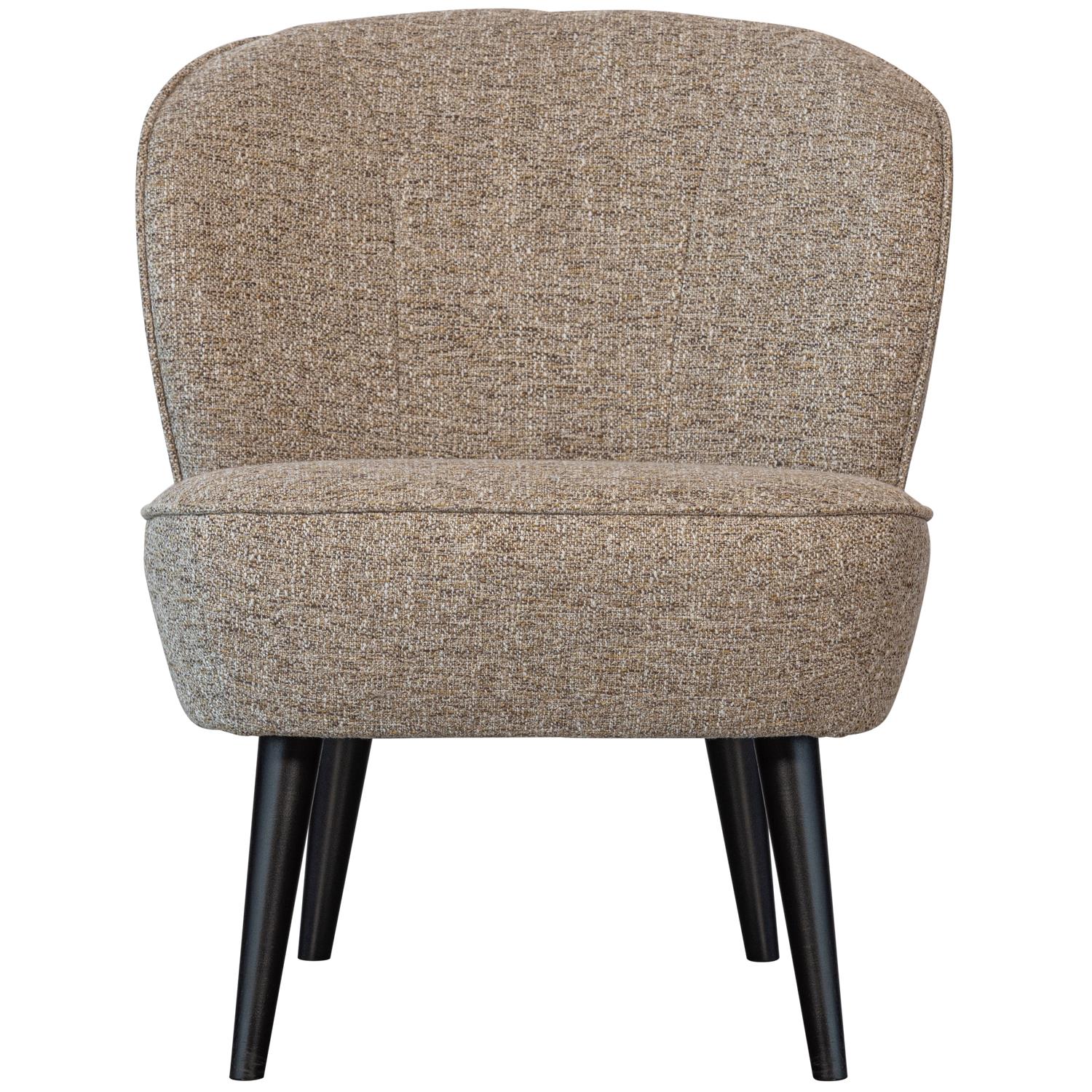 WOOOD Fauteuil Sara - Polyester - Naturel - 71x59x70