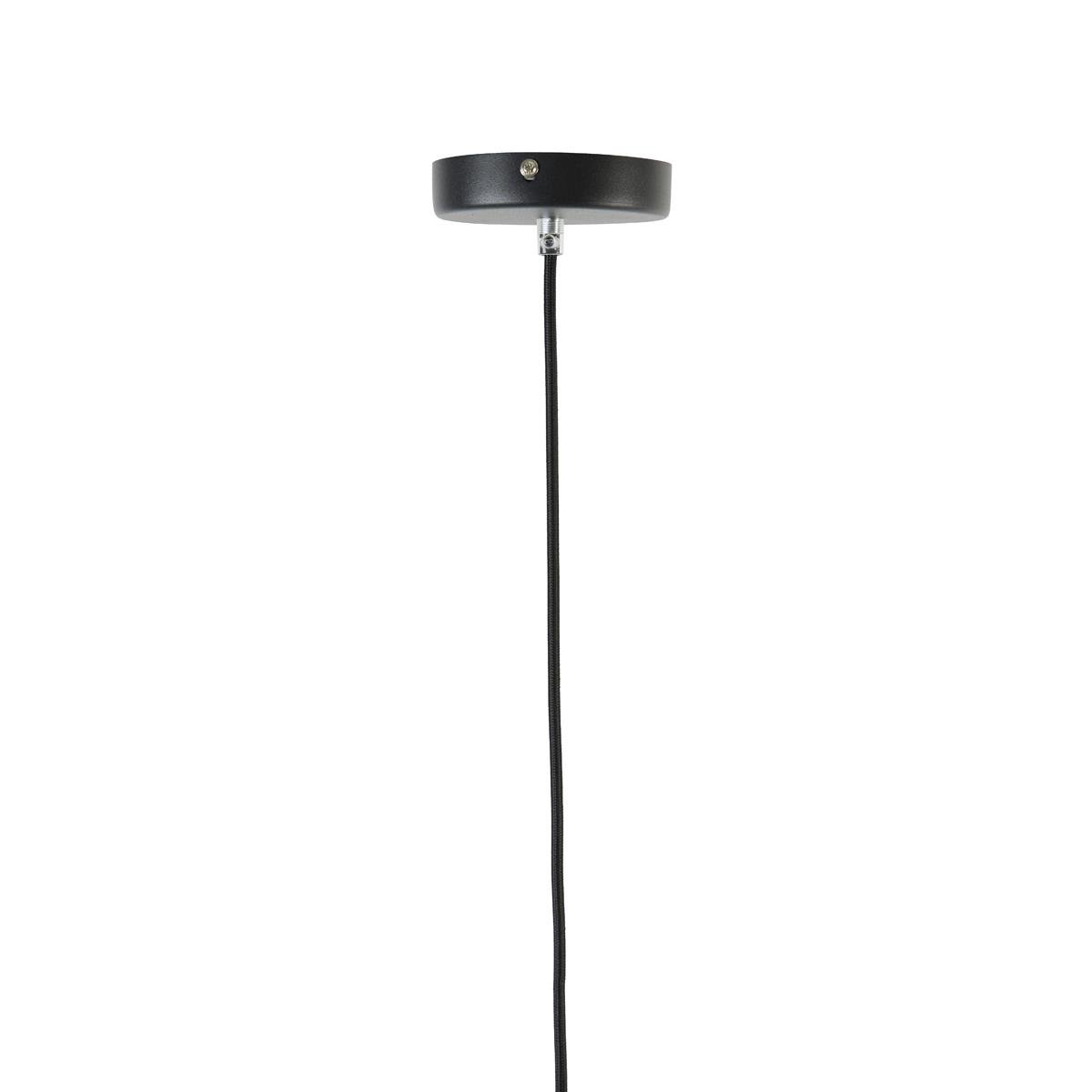 Light&living Hanglamp Ø30x25 cm MAYSON glas groen-mat zwart