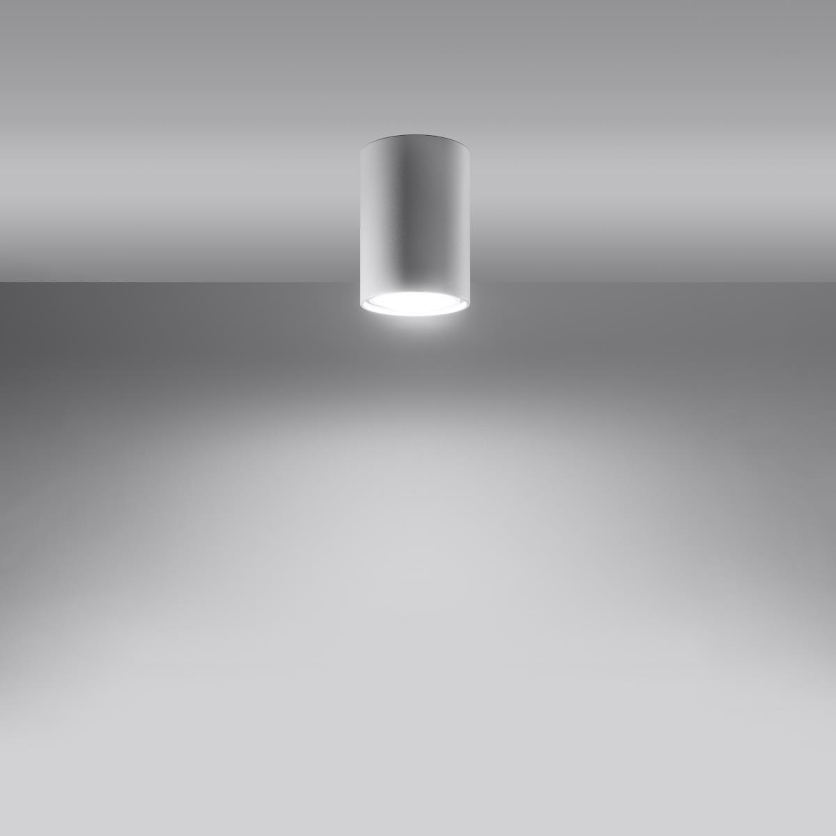 Bussandri Plafondlamp modern - Metaal - Wit